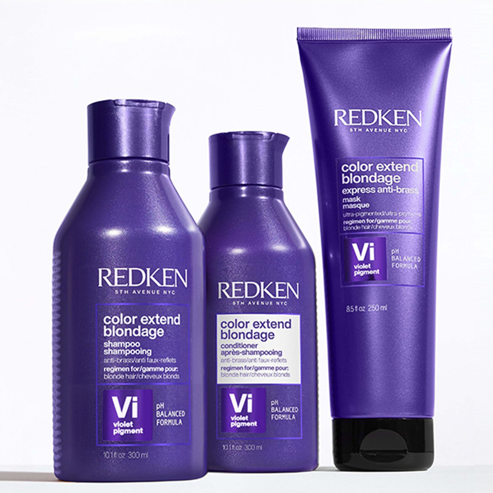 Redken. Masque Anti-Jaunissement Express Color Extend Blondage - 250ml - Concept C. Shop