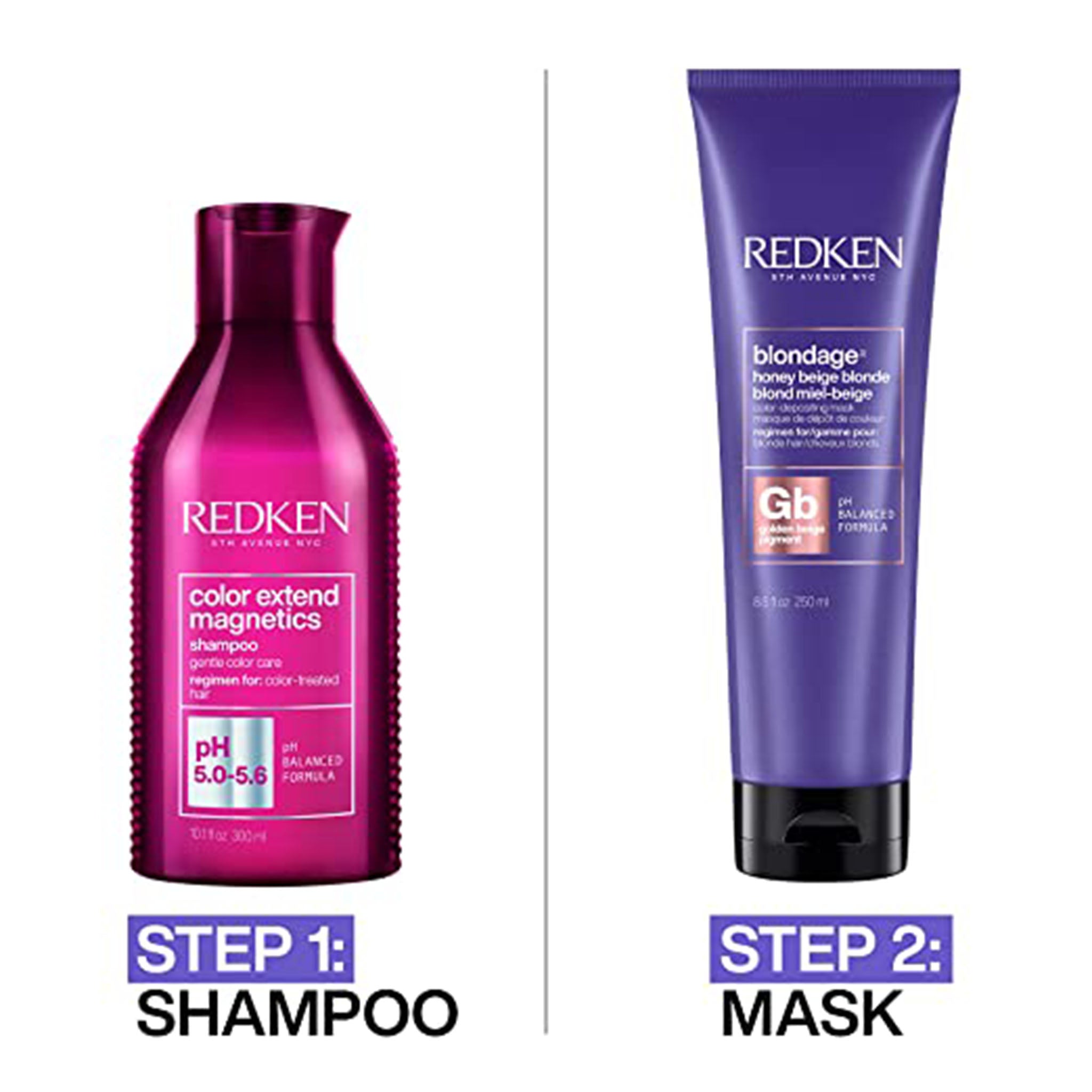 Redken. Masque Pigmente Blonde Miel-Beige Color Extend Blondage - 250ml - Concept C. Shop