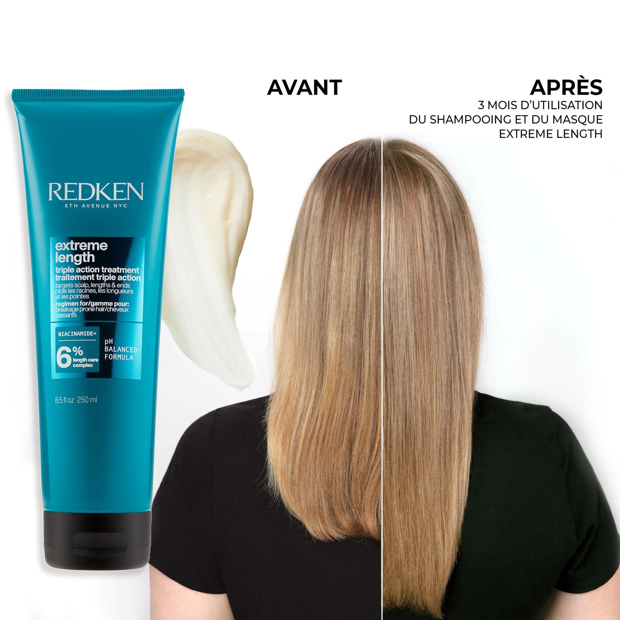 Redken. Masque Triple Action Extreme Length - 250ml - Concept C. Shop