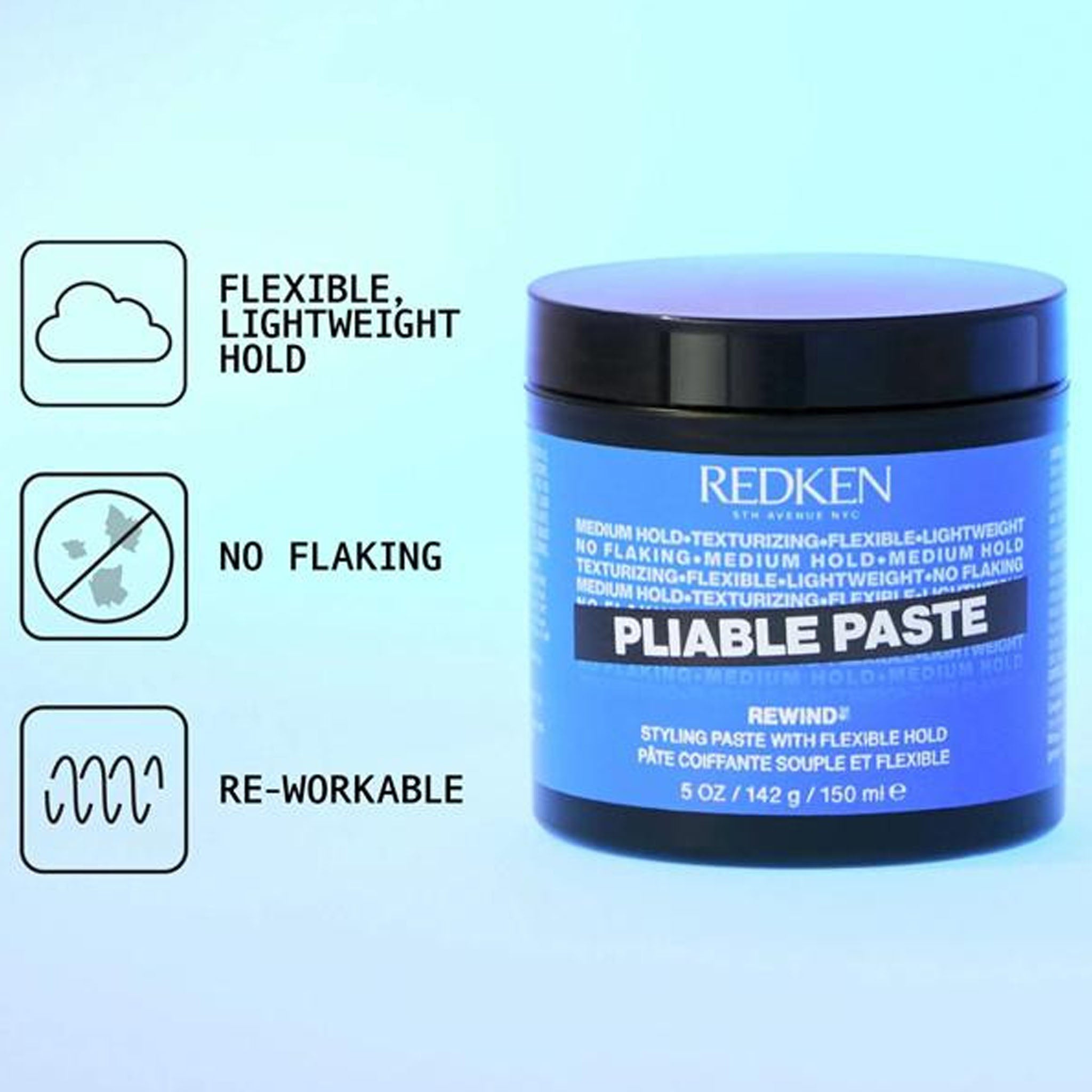 Redken. Pate Coiffante Souple et Flexible - 150ml - Concept C. Shop