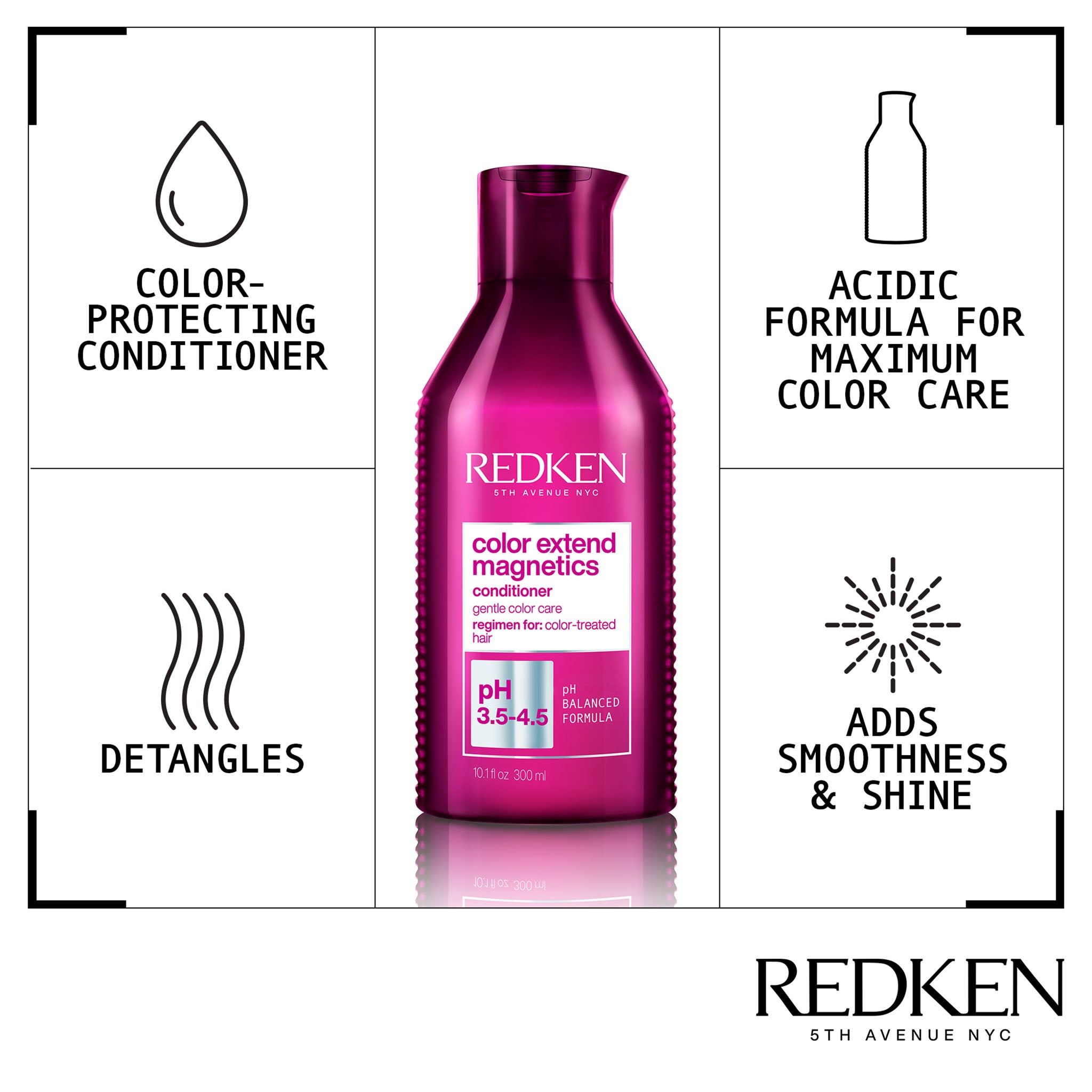 Redken. Revitalisant Color Extend Magnetics - 1000ml - Concept C. Shop