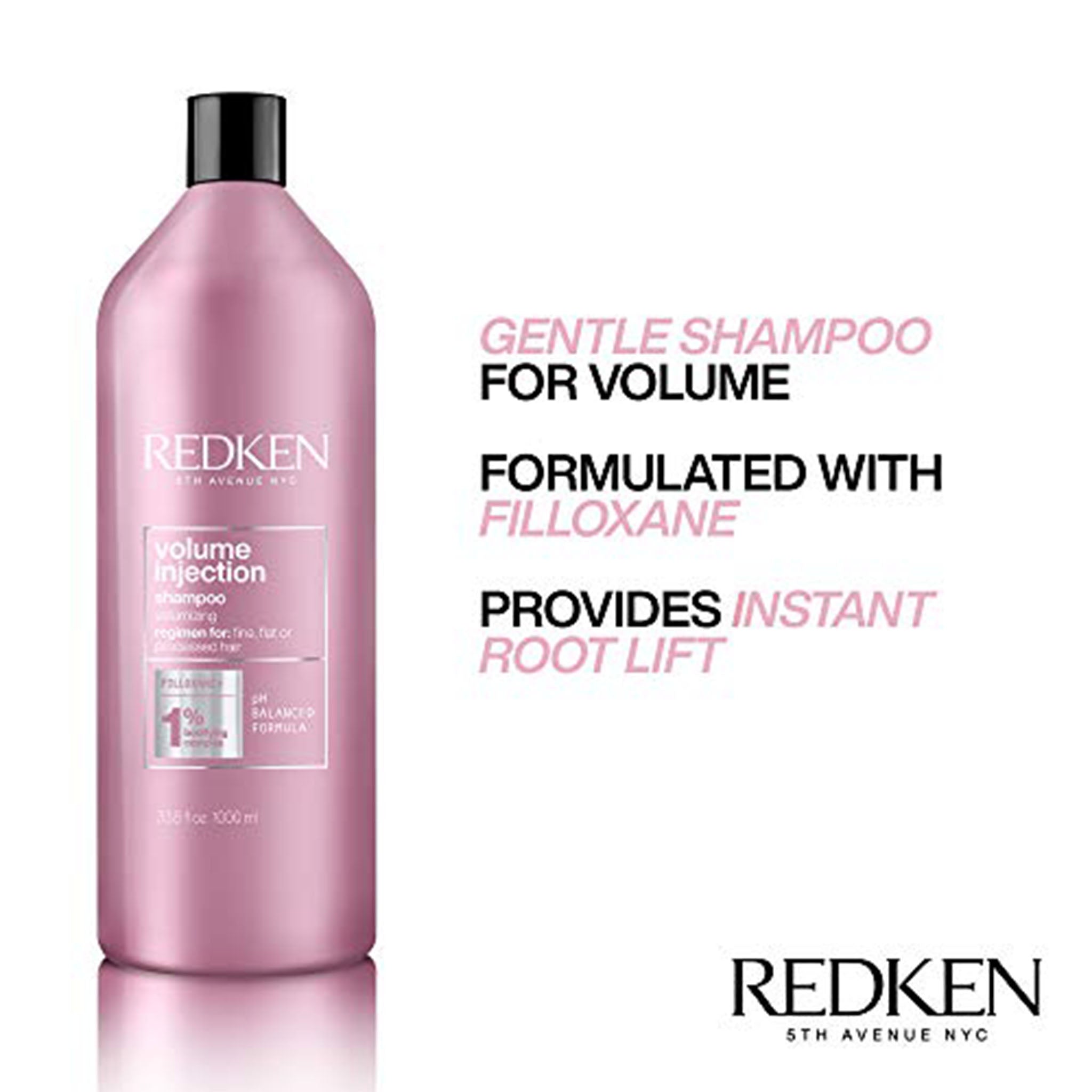 Redken. Shampoing Volume Injection - 1000ml - Concept C. Shop