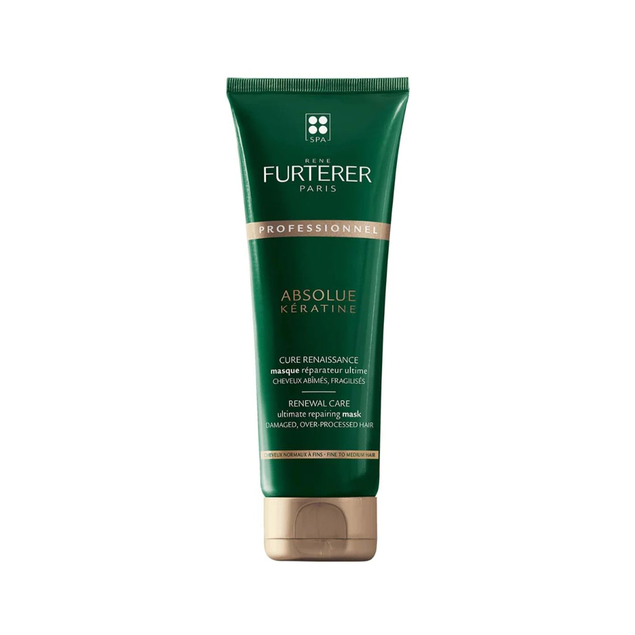 René Furterer. Masque Réparateur Ultime Absolue Kératine - 250 ml - Concept C. Shop
