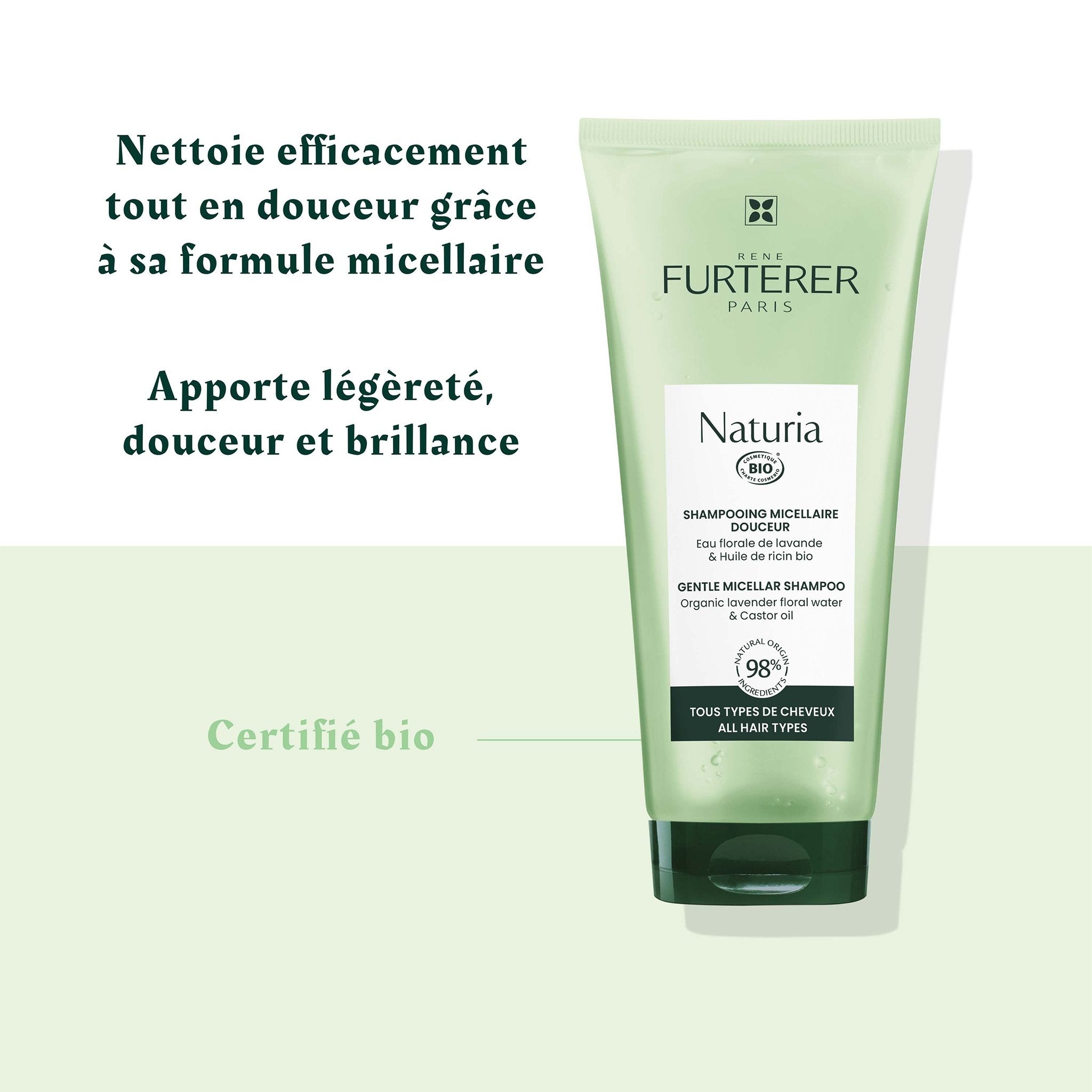 René Furterer. Naturia shampoing - 200 ml - Concept C. Shop
