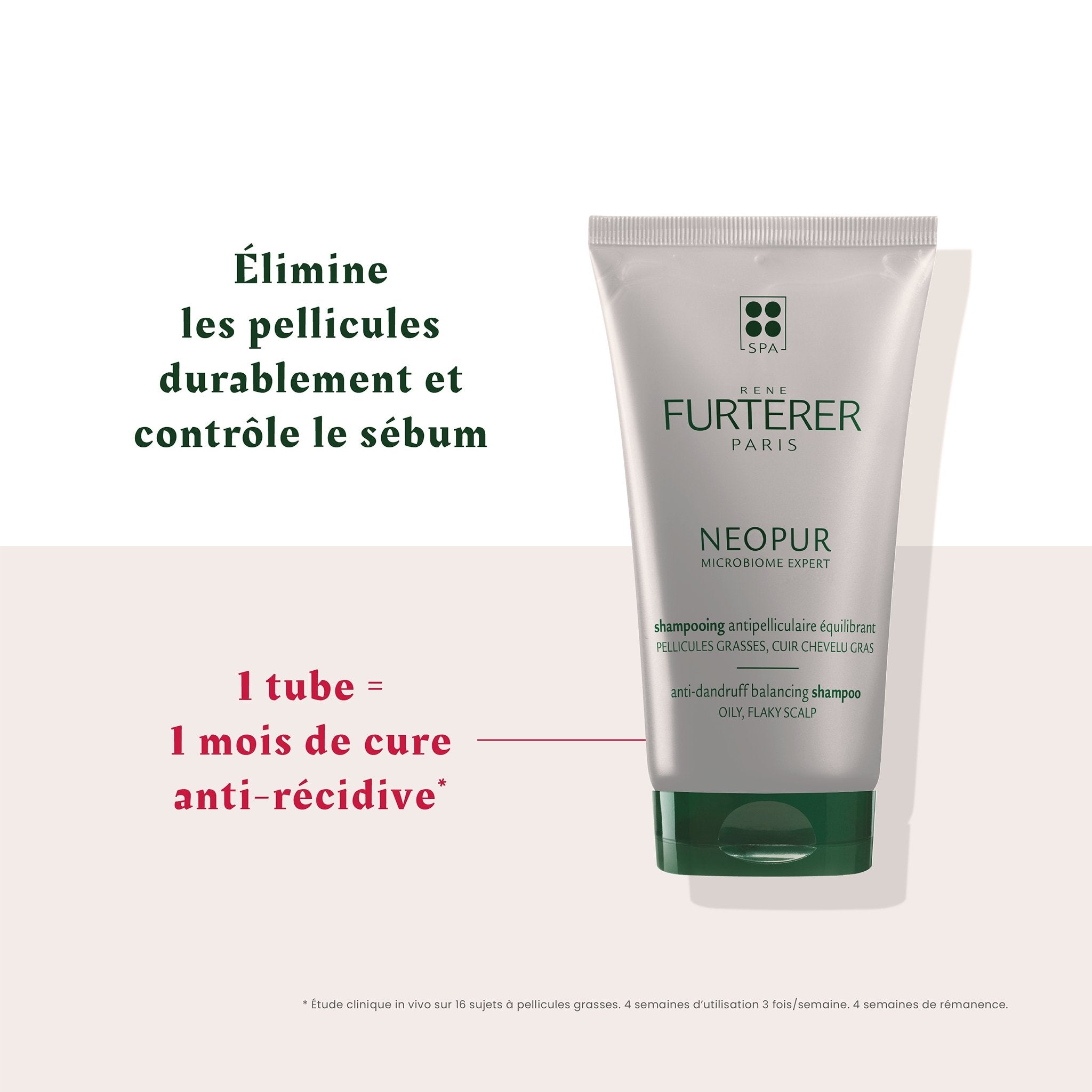 René Furterer. Neopur Shampoing Équilibrant Cuir Chevelu Gras - 150 ml - Concept C. Shop