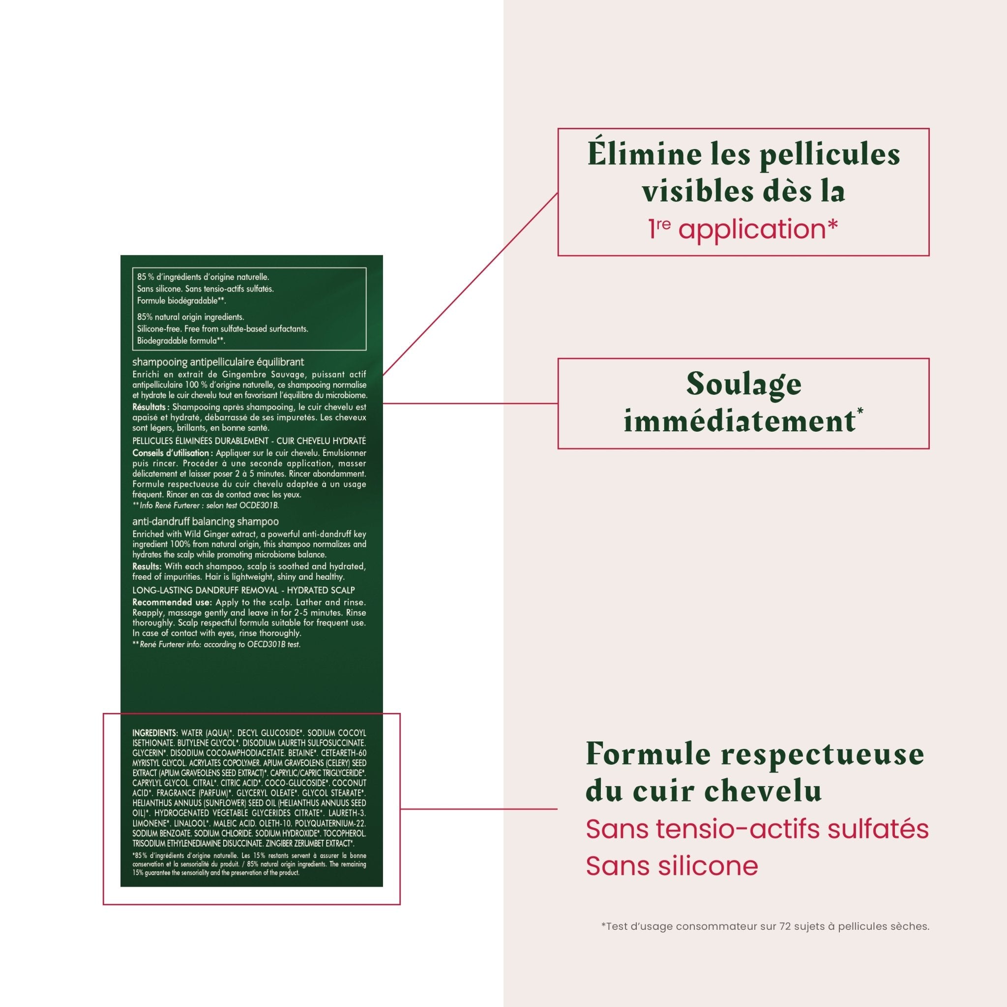René Furterer. Neopur Shampoing Équilibrant Cuir Chevelu Sec - 250 ml - Concept C. Shop