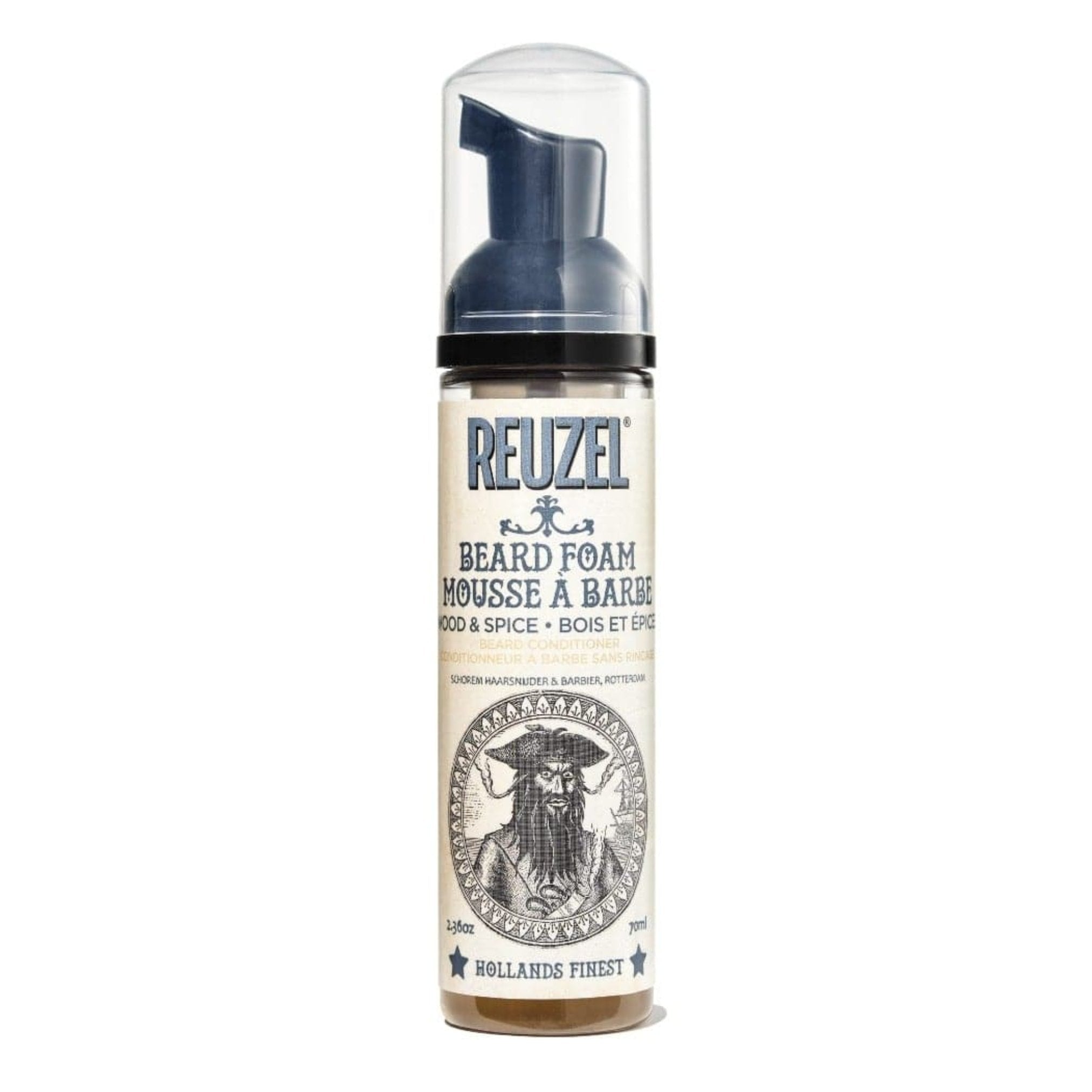 Reuzel. Mousse à barbe Bois & Épices - 70ml - Concept C. Shop