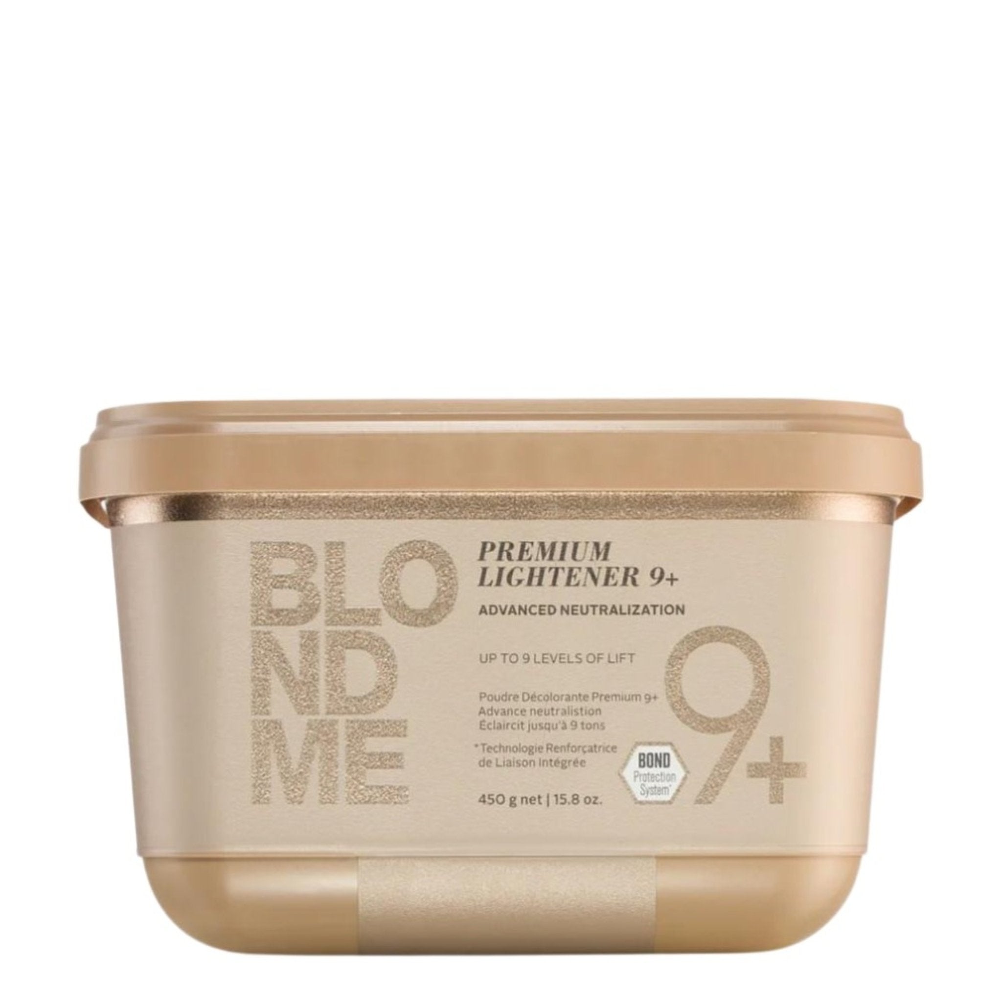 Schwarzkopf. BlondMe Premium Lightener Poudre Décolorante Compacte 9+ - 450g - Concept C. Shop