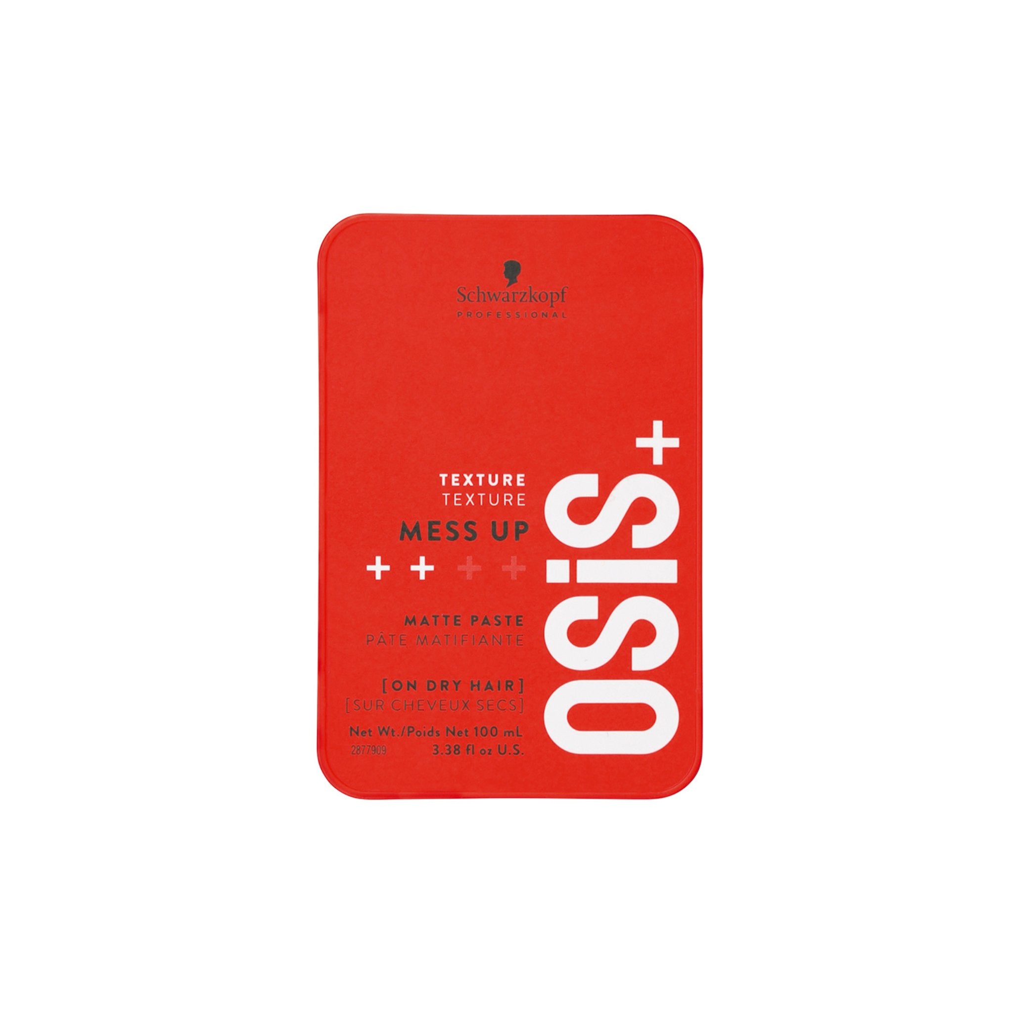Schwarzkopf. Osis+ Pâte Matifiante Mess Up - 100 ml - Concept C. Shop