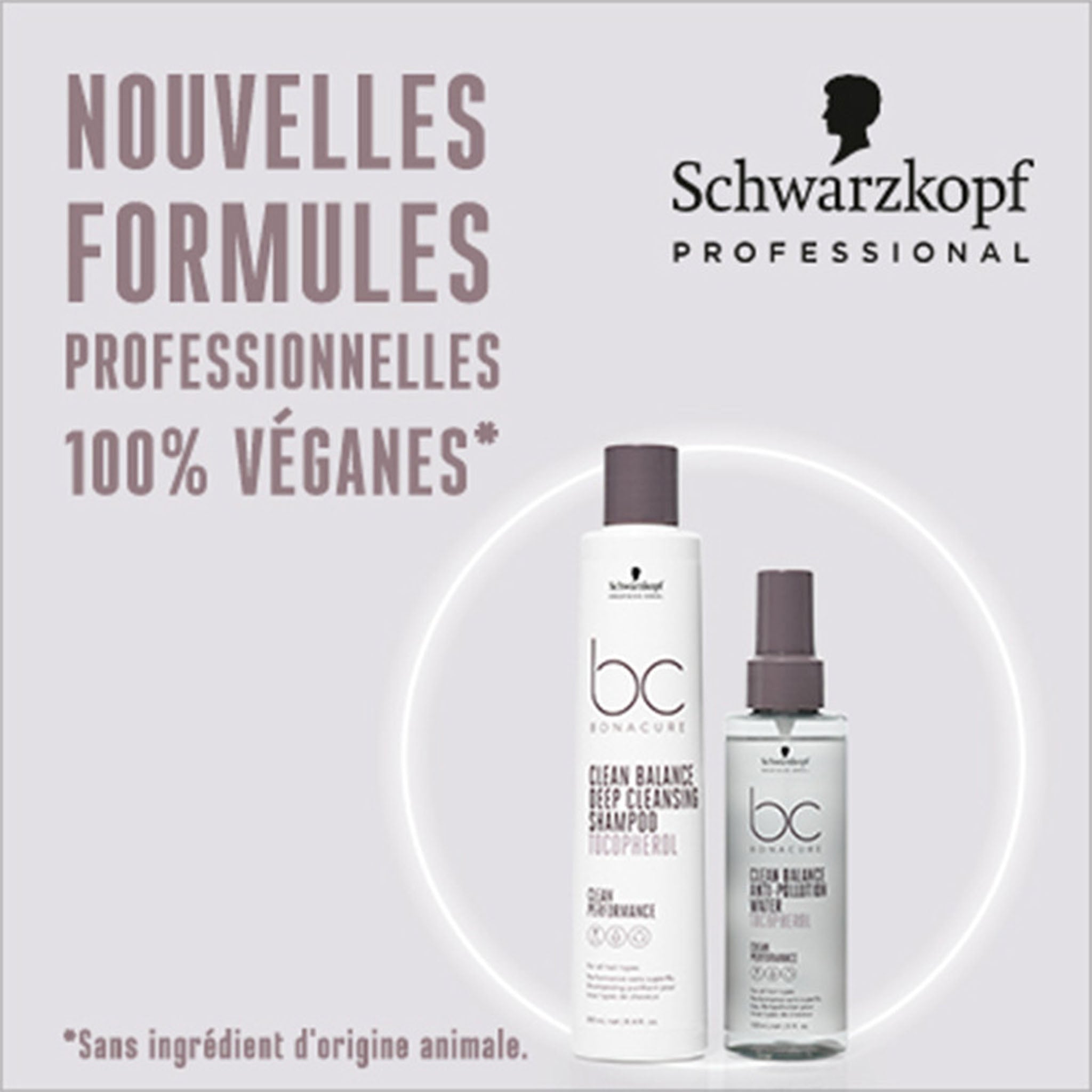 Schwarzkopf. Shampoing Bonacure Clean Balance - 1000ml - Concept C. Shop