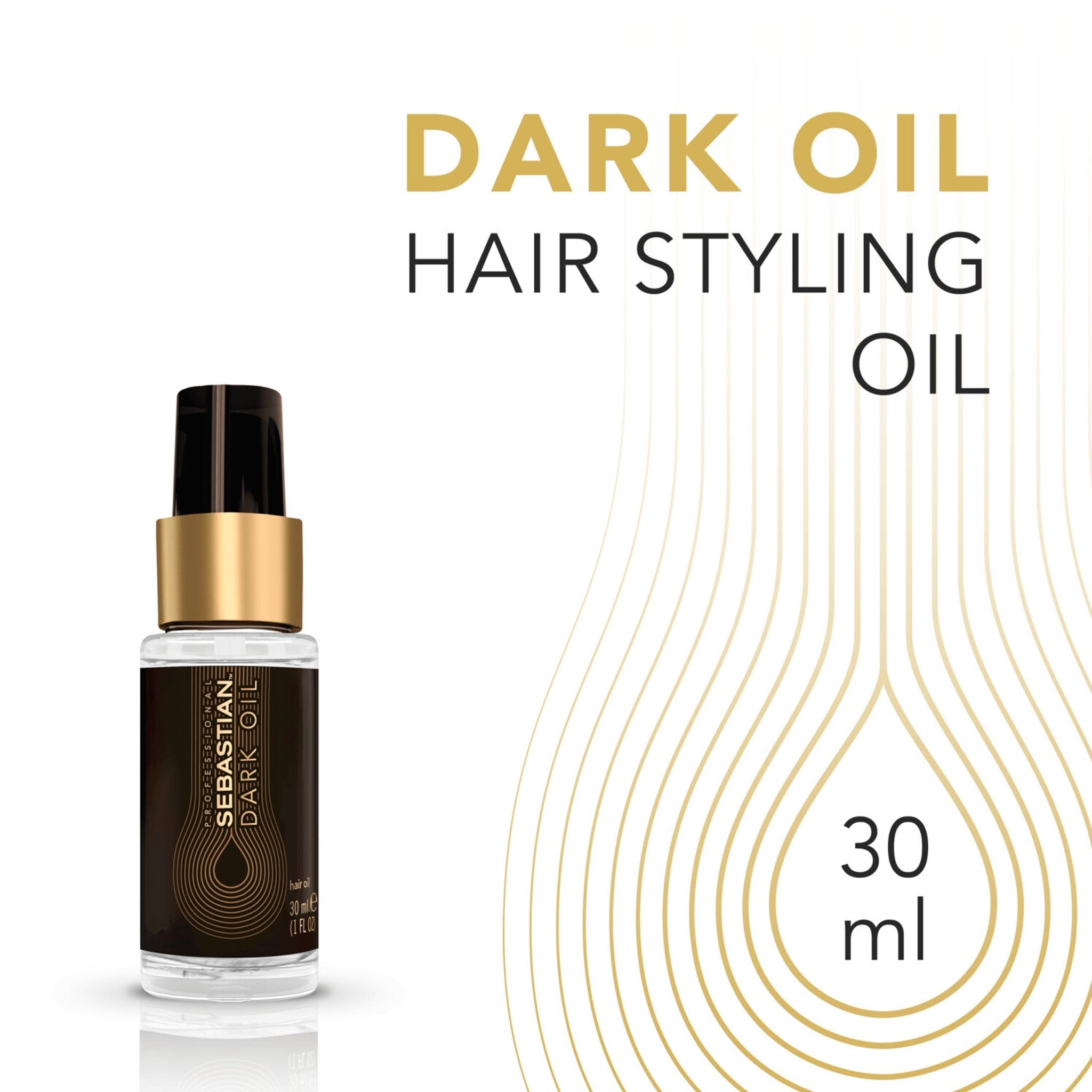 Sebastian. Huile Dark Oil - 30ml - Concept C. Shop