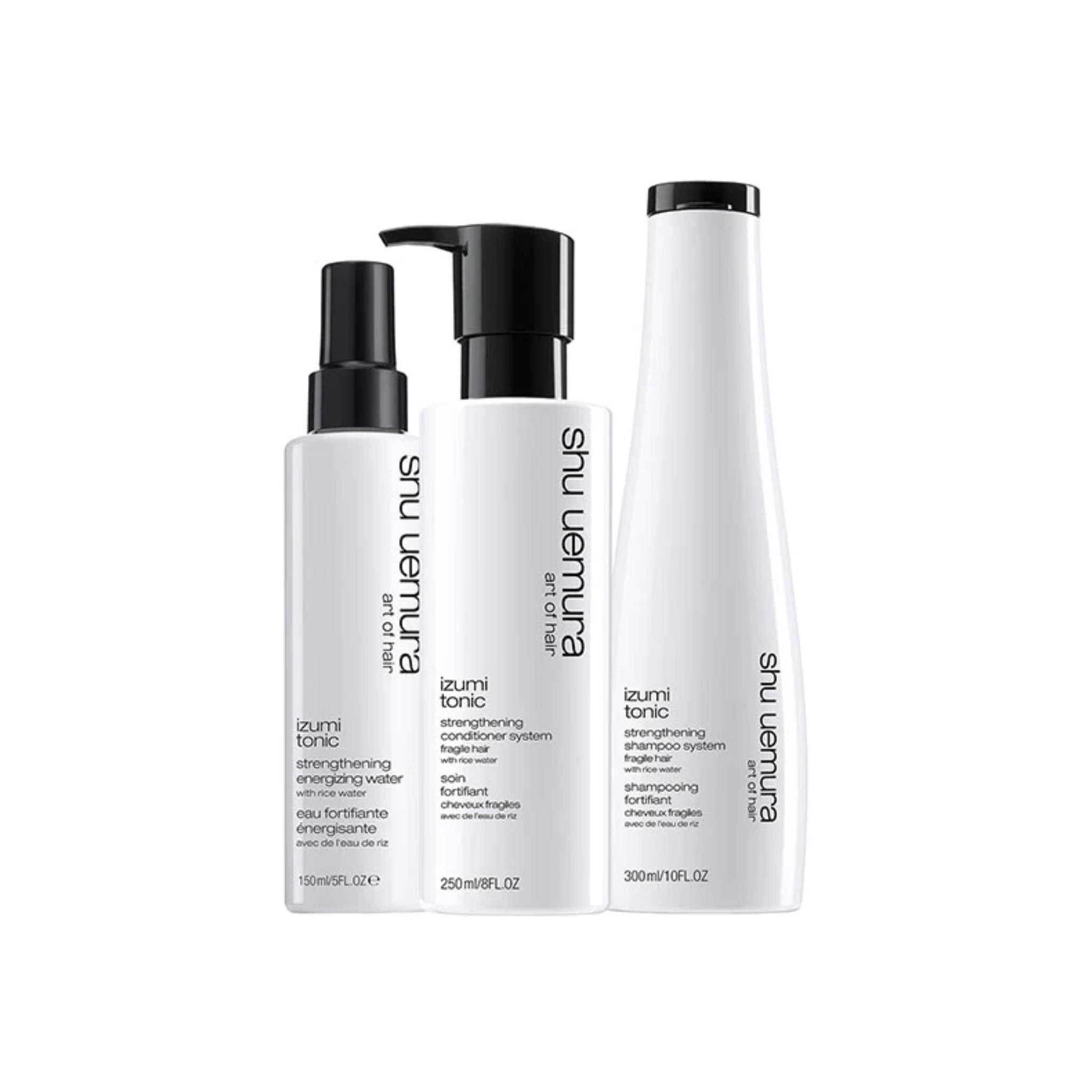 Shu Uemura. Izumi Tonic Routine de Renforcement à L’eau de Riz pour les Cheveux Fragiles - Concept C. Shop