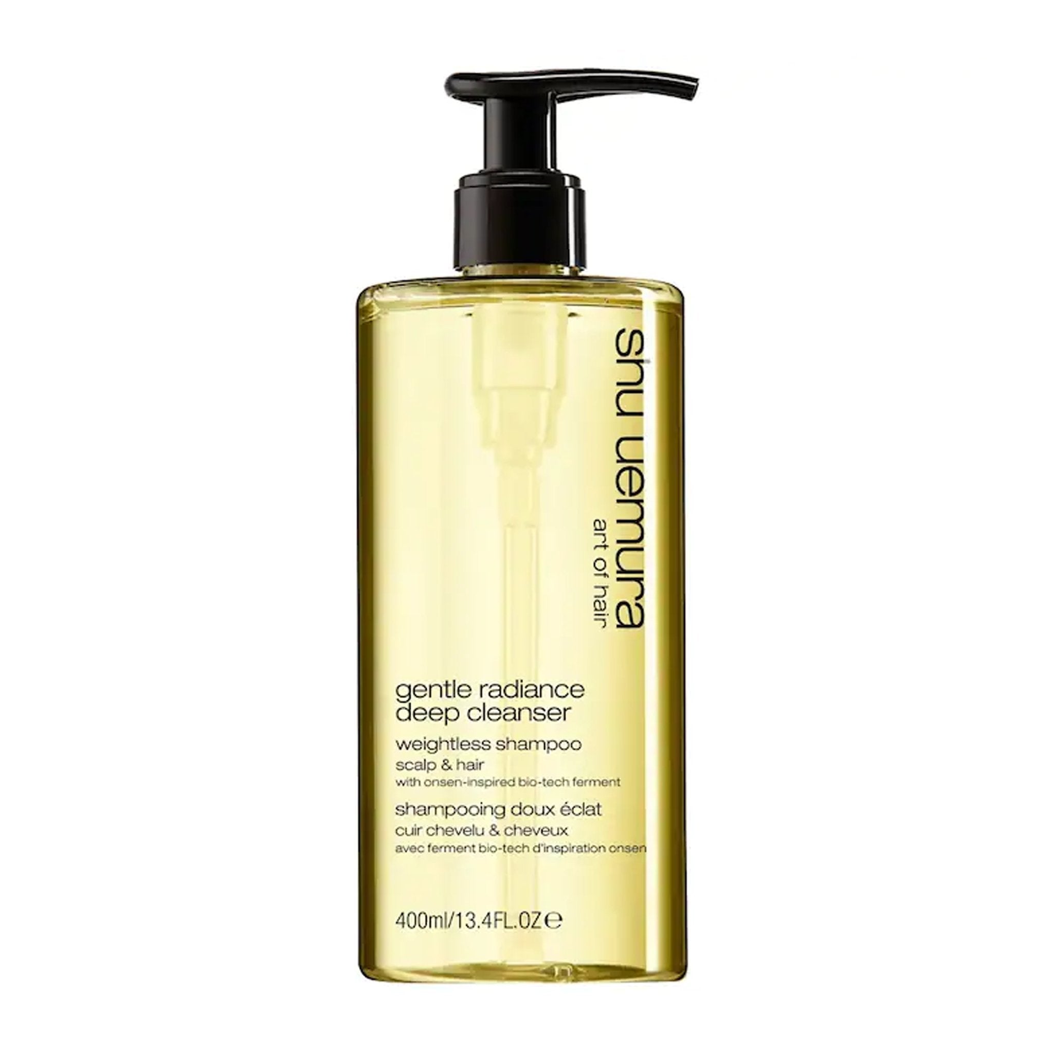 Shu Uemura. Shampoing Doux Eclat Gentle Radiance - 400 ml (lancement 17 octobre) - Concept C. Shop