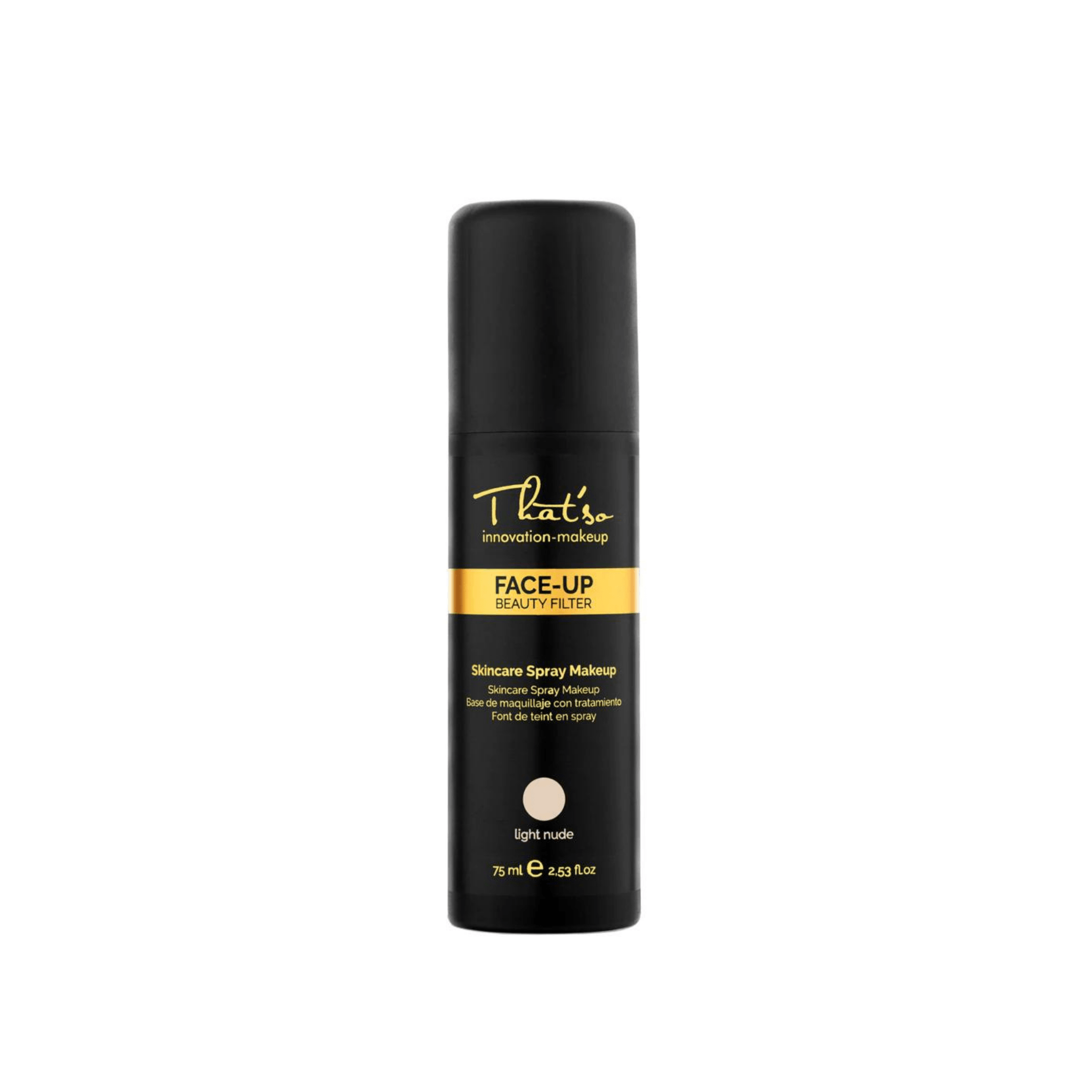 That'so. Fond de Teint en Spray Face Up Light Nude - 75 ml - Concept C. Shop