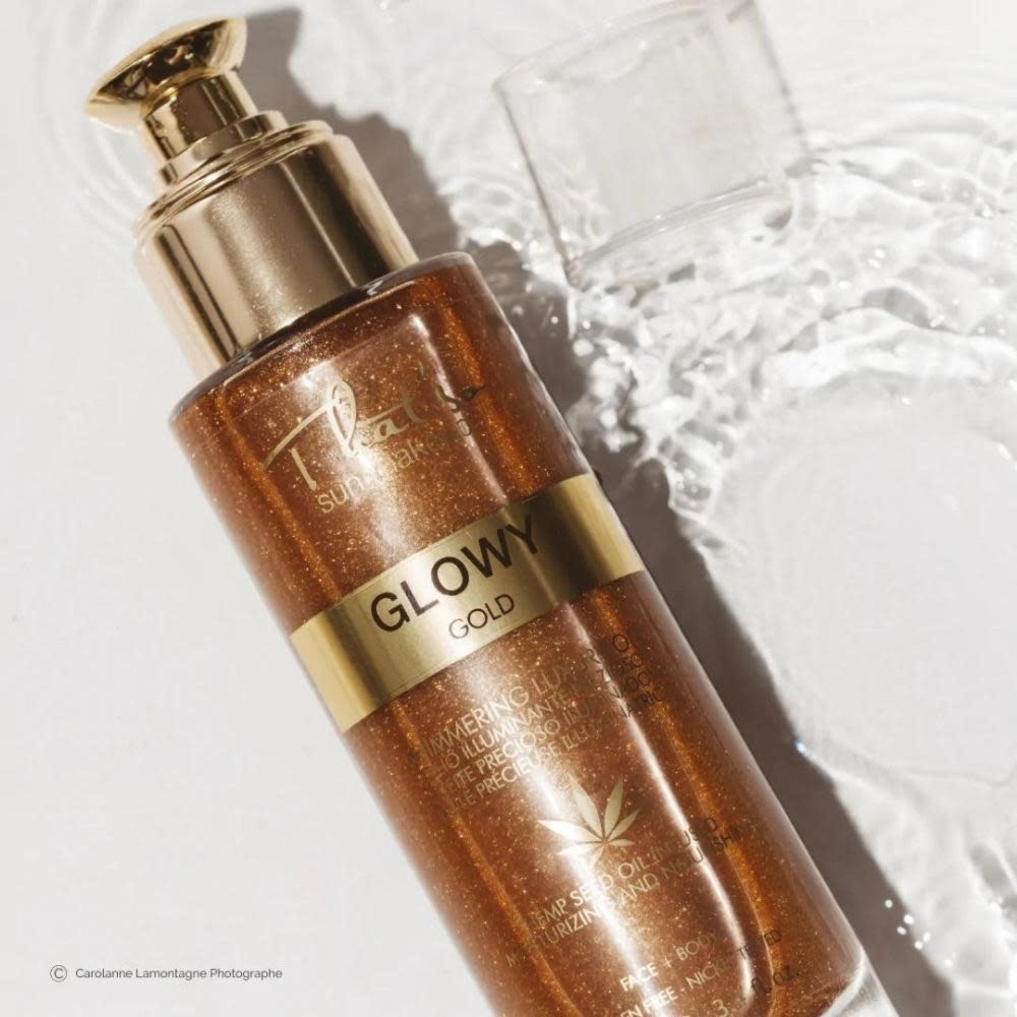 That'so. Huile Sèche Illuminatrice Glowy Gold - 100 ml - Concept C. Shop