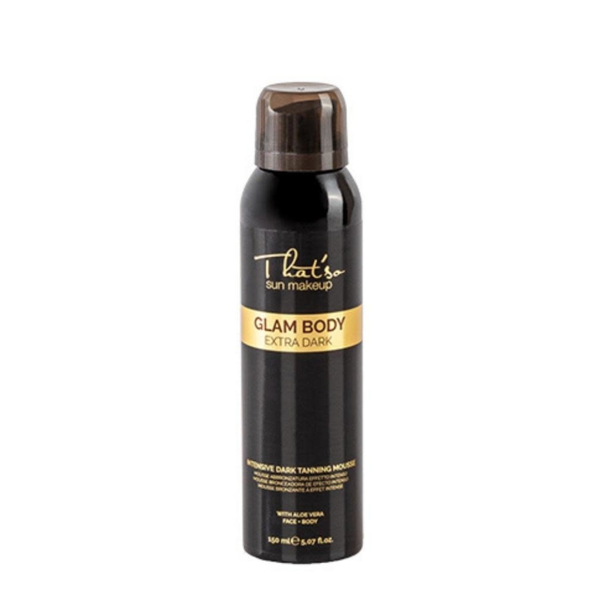 That'so. Mousse Autobronzante Glam Body Extra Dark - 150 ml - Concept C. Shop