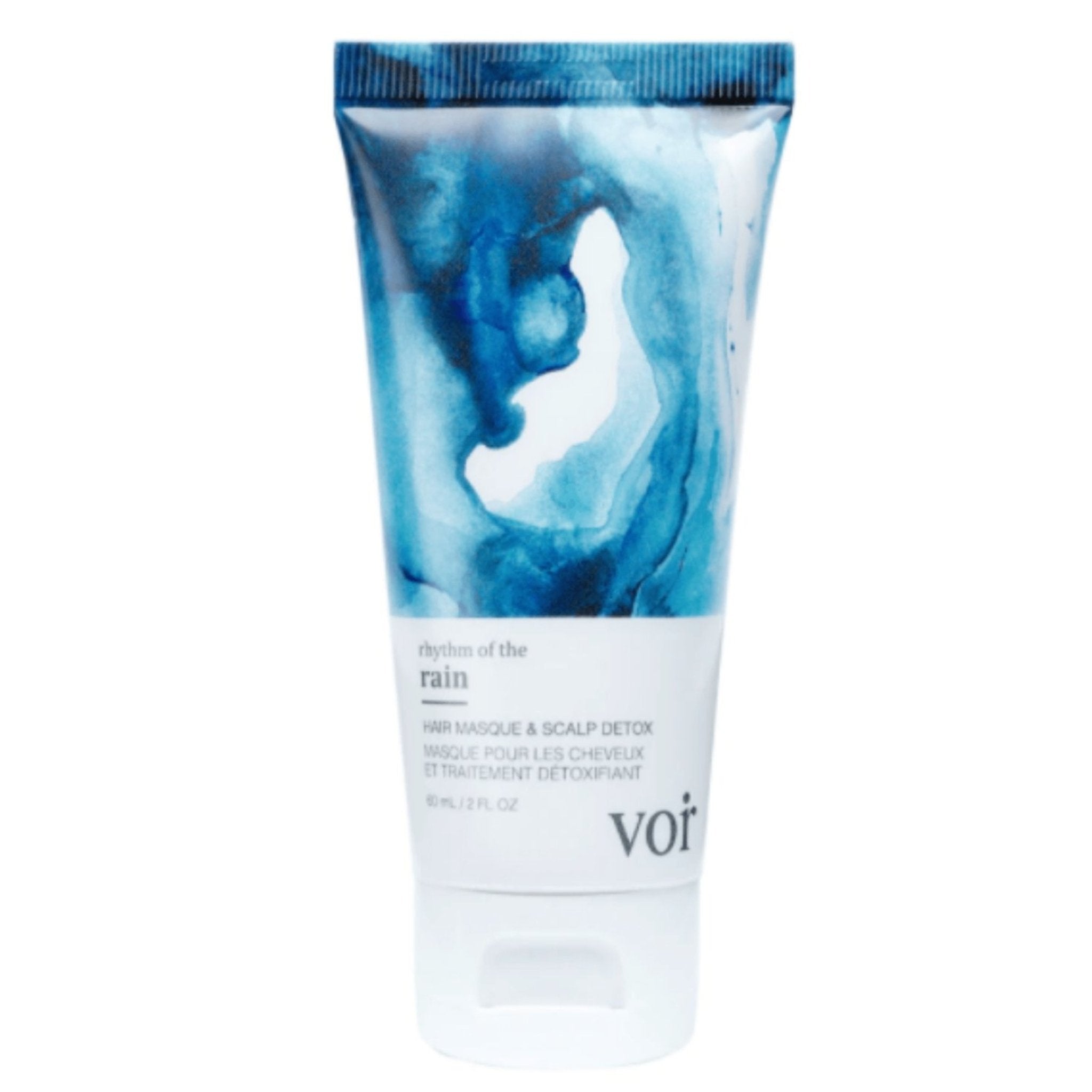 Voir. Masque Capillaire et Traitement Détoxifiant Rhythm of the Rain - 60 ml - Concept C. Shop