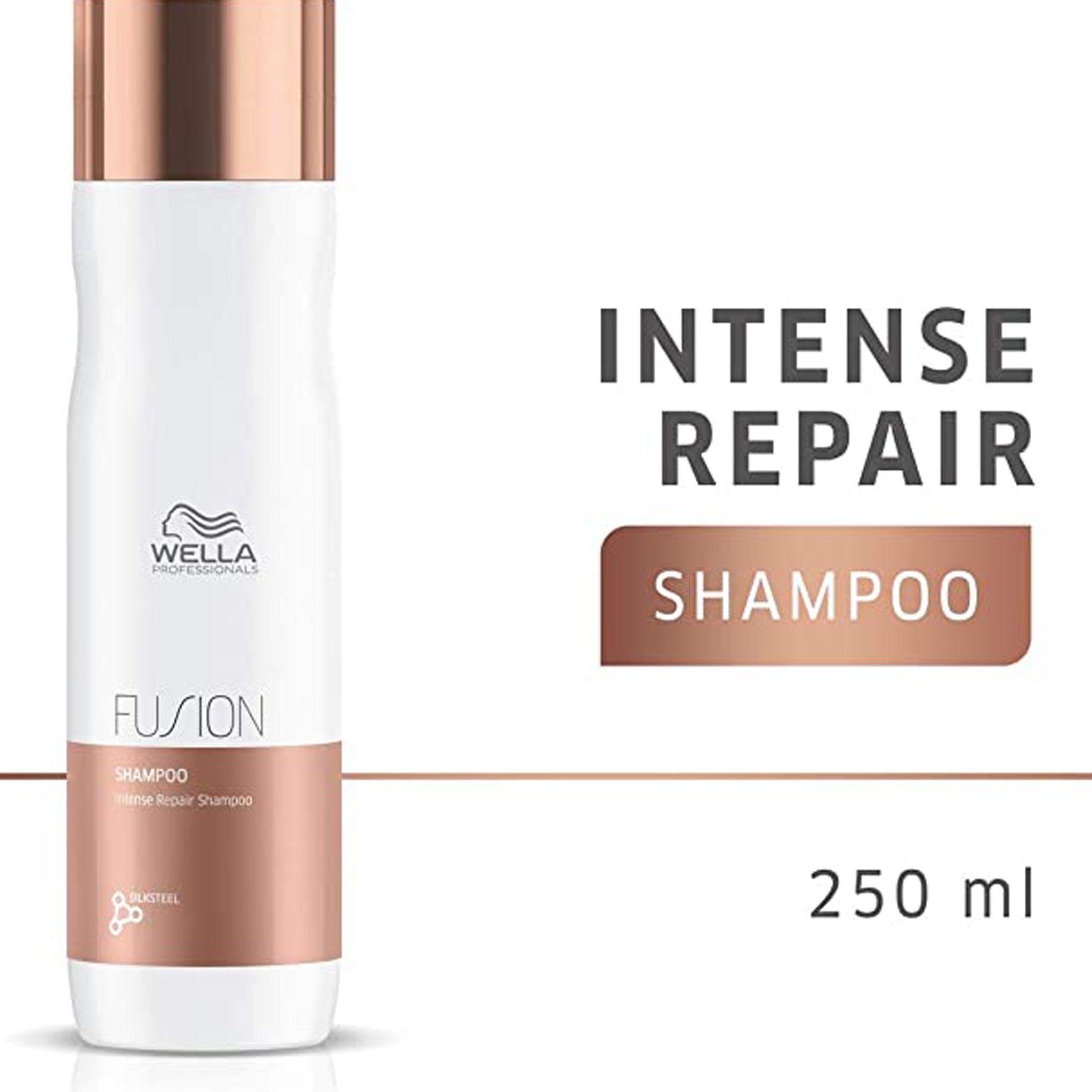 Wella. Fusionplex Shampoing Réparateur Intense - 250ml - Concept C. Shop