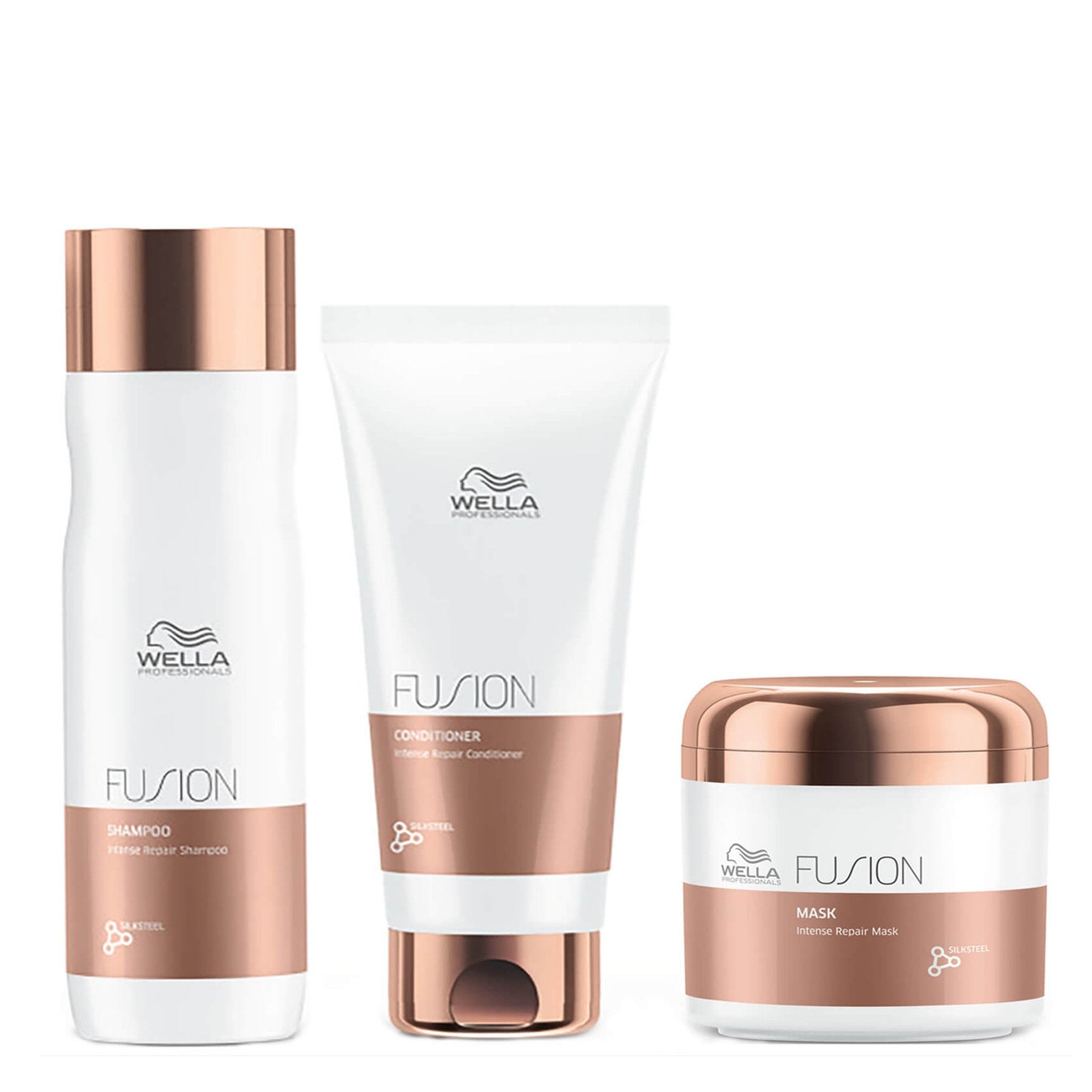 Wella. Fusionplex Shampoing Réparateur Intense - 250ml - Concept C. Shop