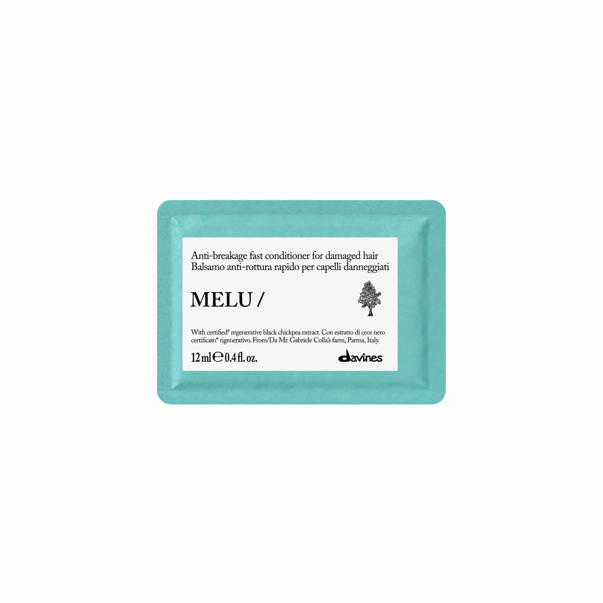 Gift with Purchase - Davines. MELU Anti-Breakage Fast Conditioner for Damaged Hair - 12 ml