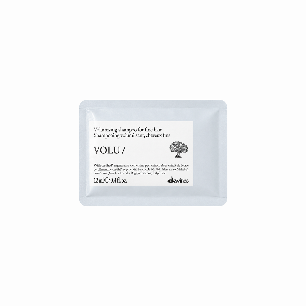 Gift with Purchase - Davines. VOLU Volumizing Shampoo for Fine Hair - 12 ml
