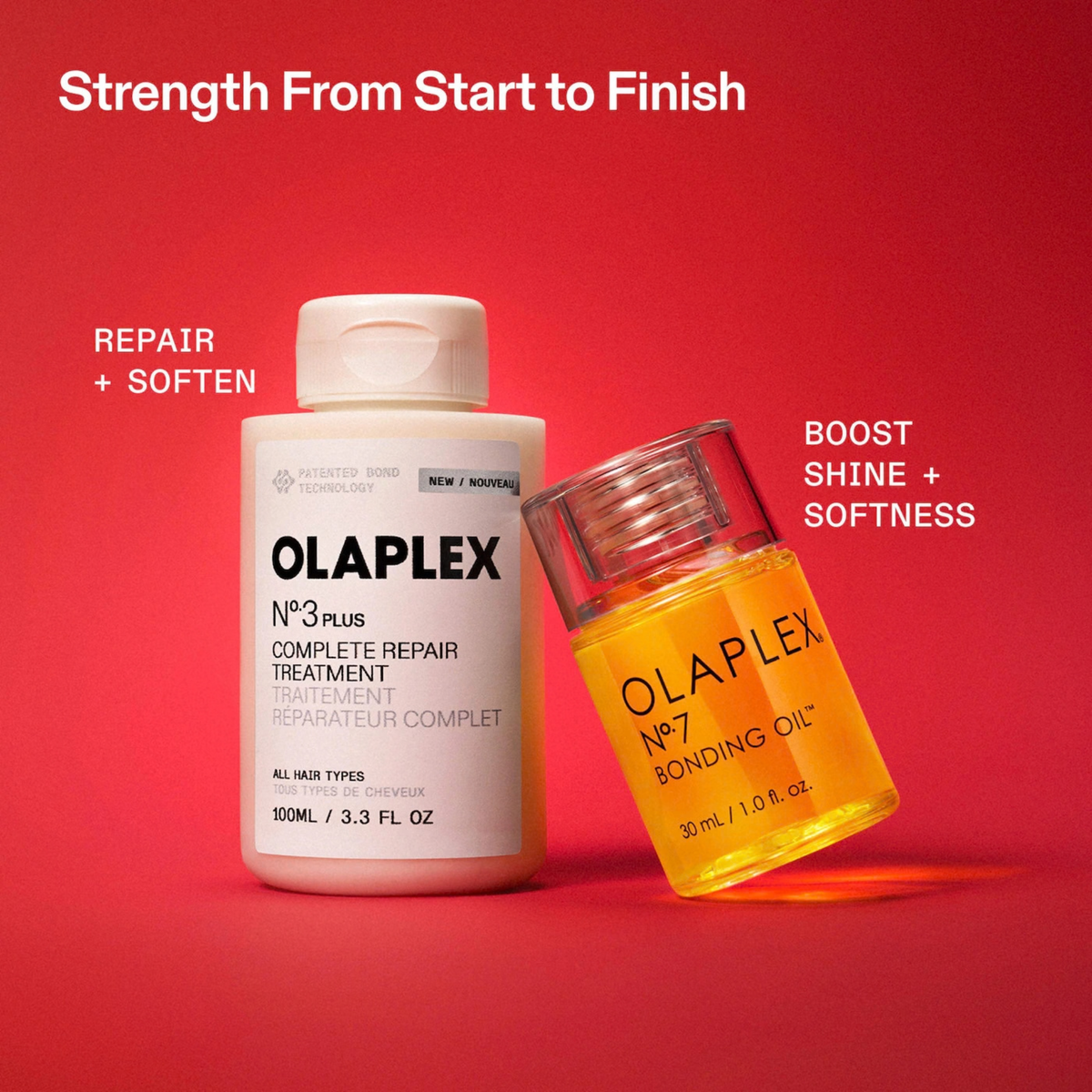 Olaplex. Coffret Des Fêtes Ensemble Renforcer Et Briller