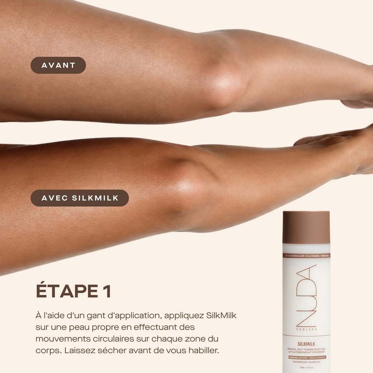 Nuda. Coffret Radiance Intégrale - Silkmilk, Glowmelt, Glowglacé et Pinceau