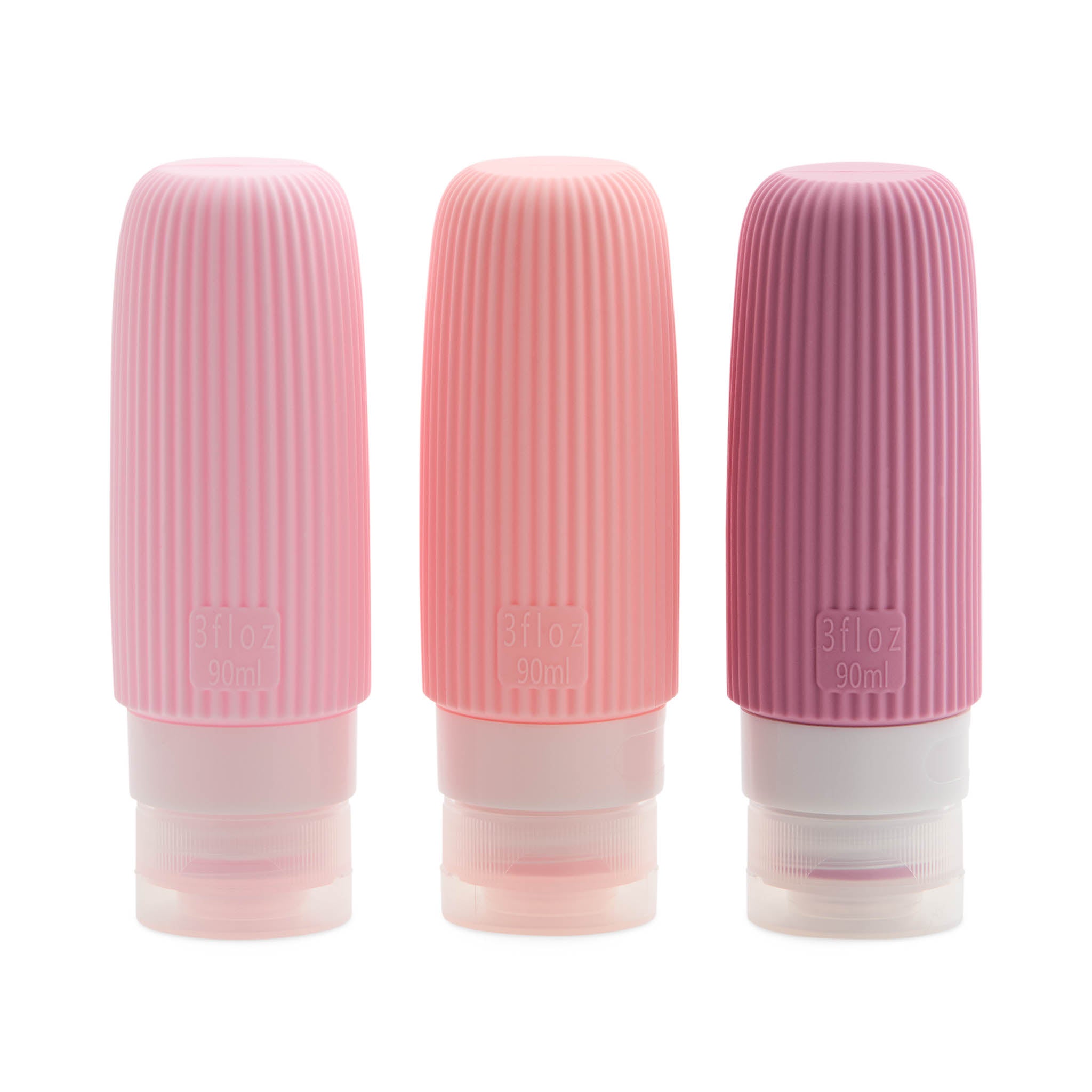 Concept C. Silicone Travel Bottle Set - Pastel