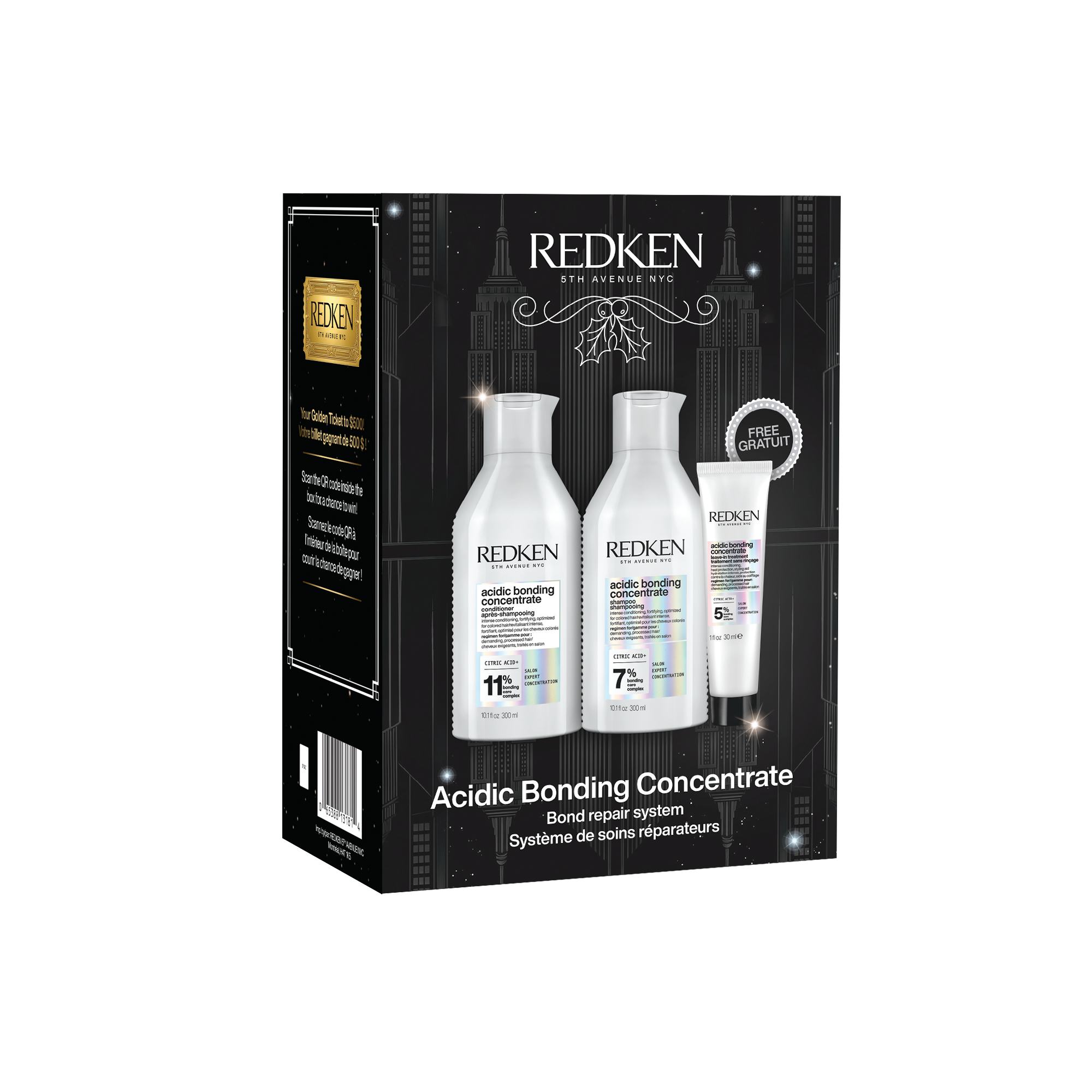 Redken. Holiday Gift Set - Acidic Bonding Concentrate