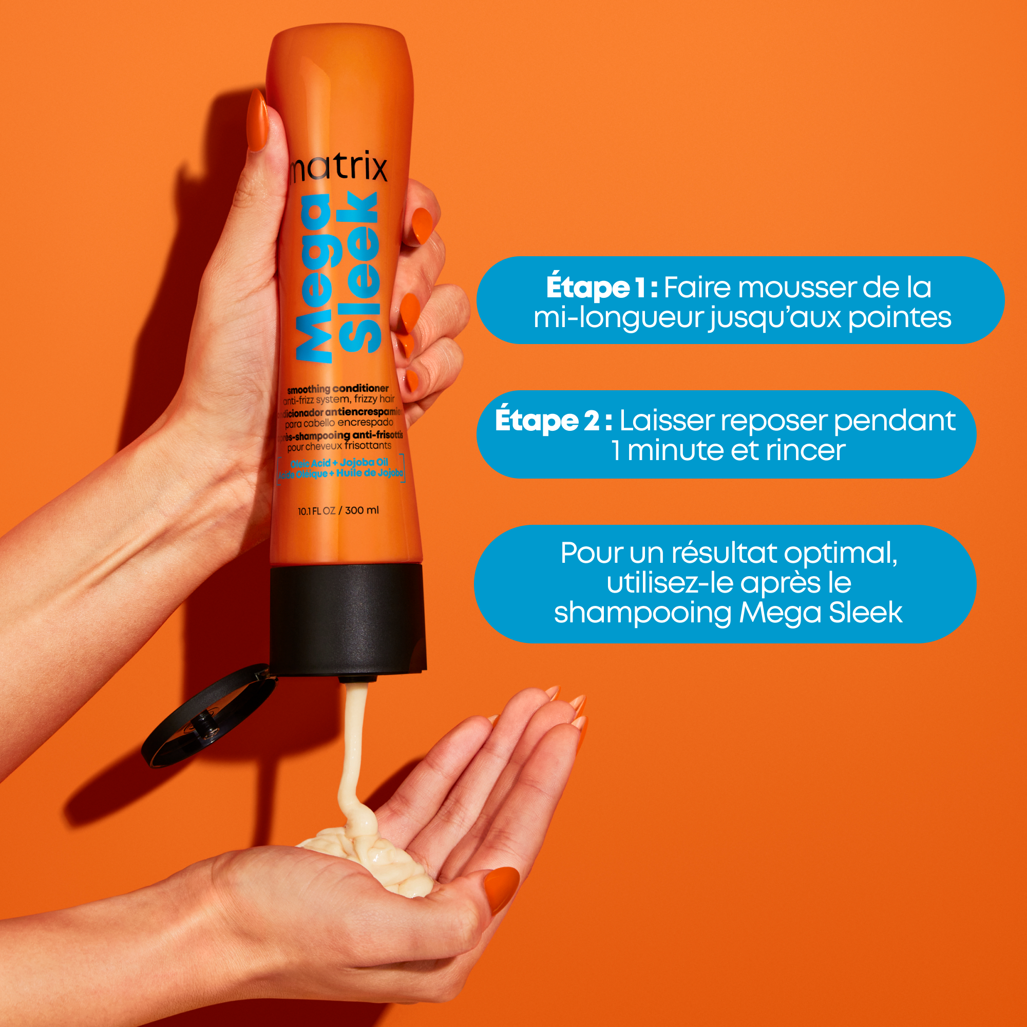 Matrix. Mega Sleek Smoothing Conditioner - 1000 ml