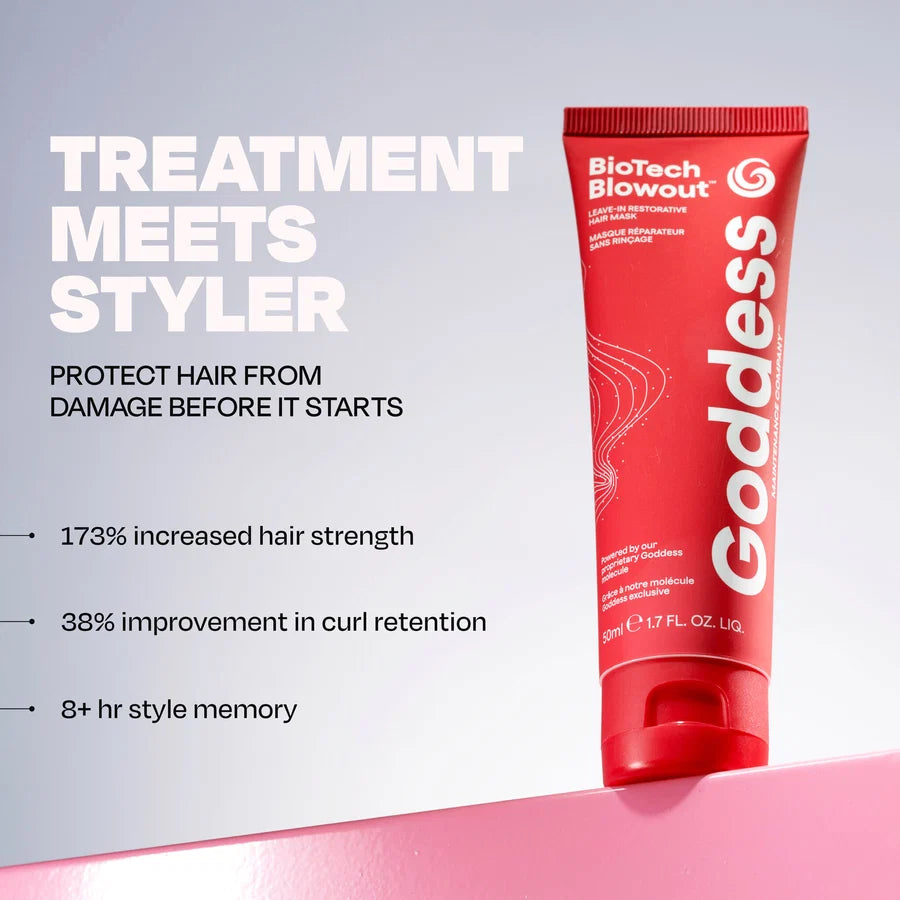 Goddess. Masque Réparateur Sans Rinçage Biotech Blowout - 300 ml
