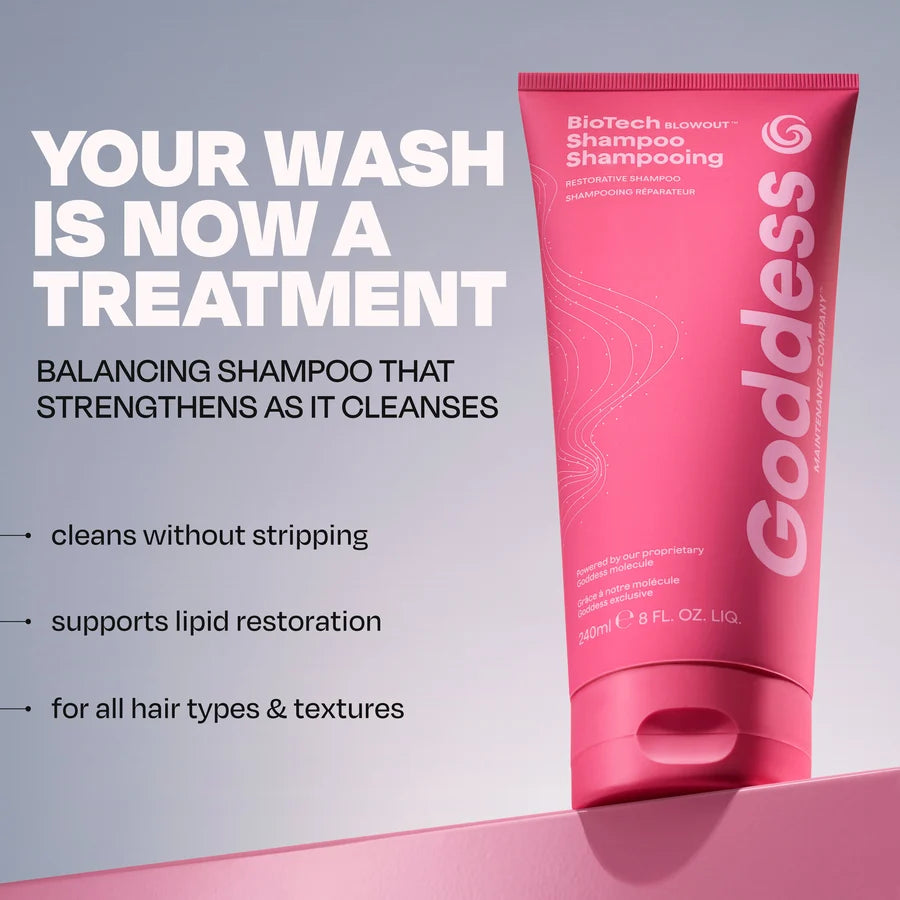 Goddess. Biotech Blowout Repair Shampoo - 240 ml