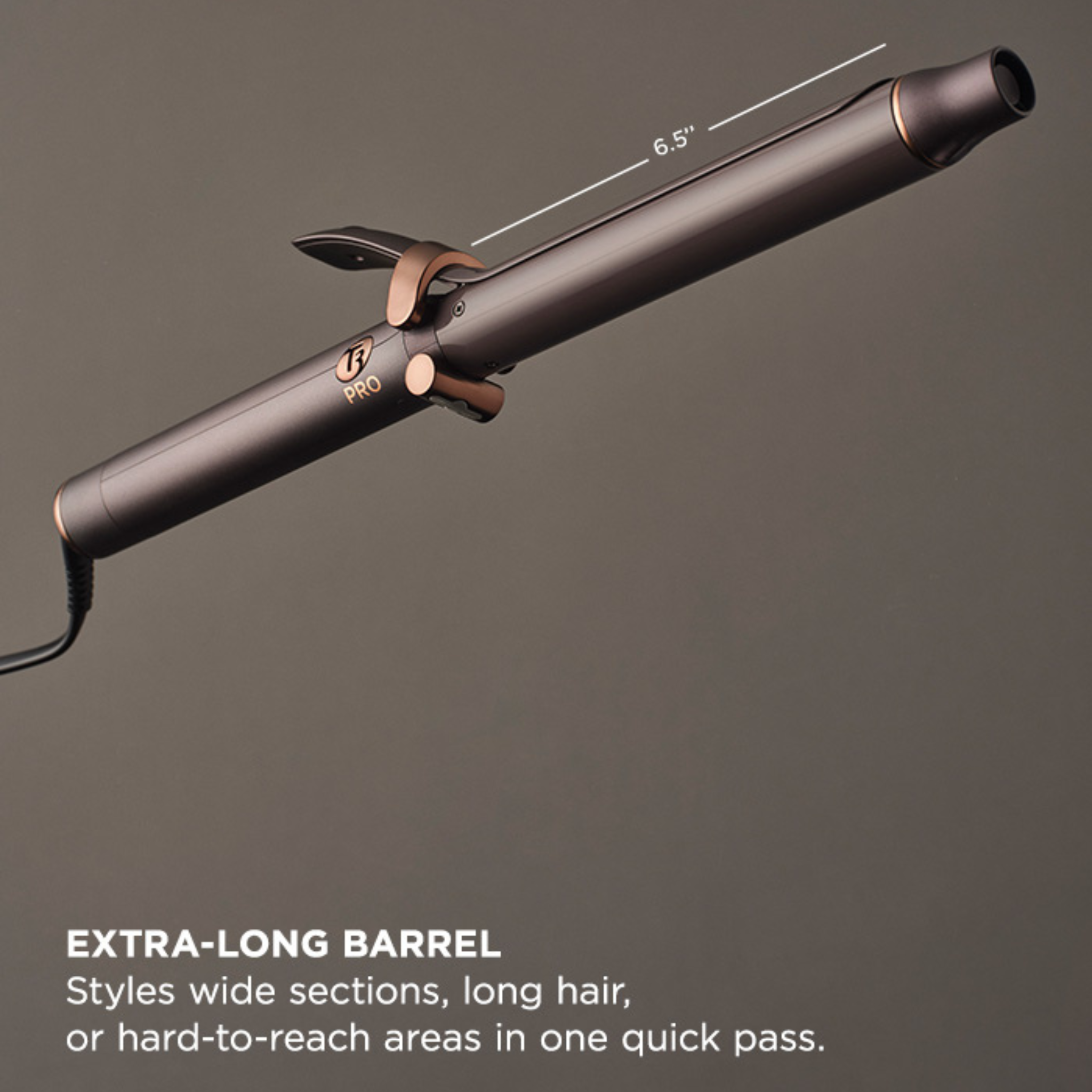 T3. Singlepass Curl X Pro Curling Iron - 1 in (Launch September 1st)