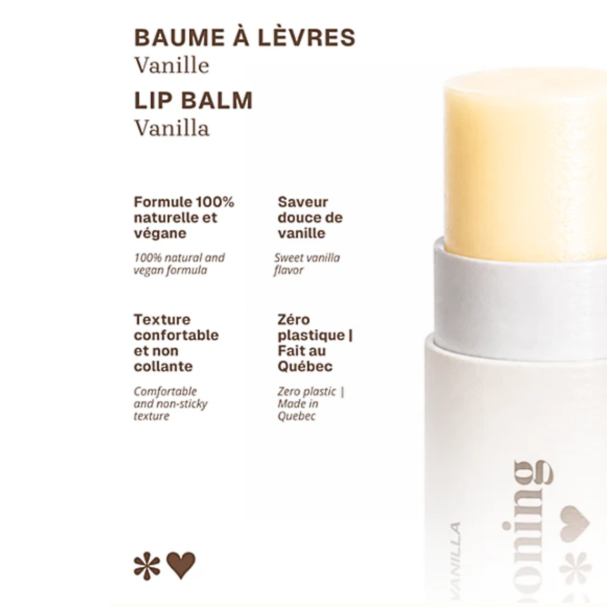 Cocooning Love. Vanilla Lip Balm - 10 g