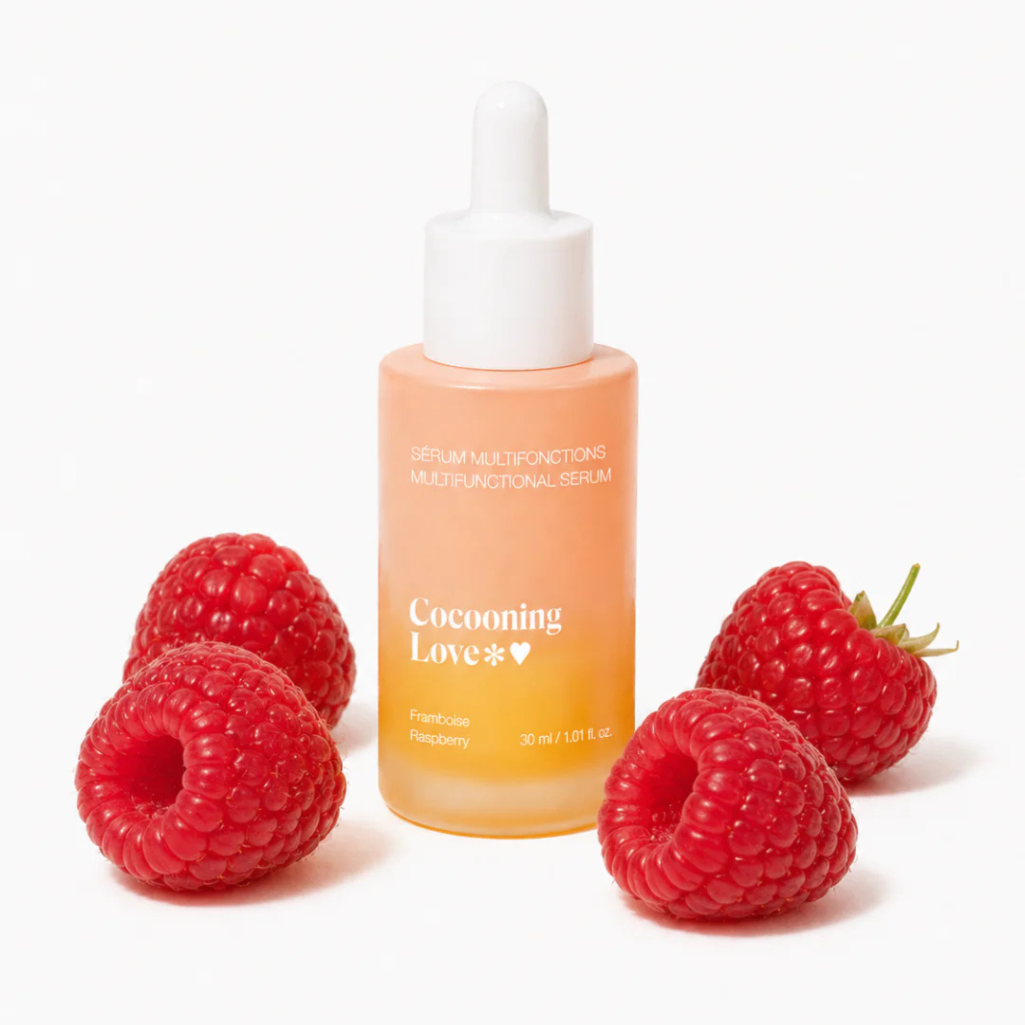 Cocooning Love. Raspberry Facial Serum for Combination to Oily Skin - 30 ml