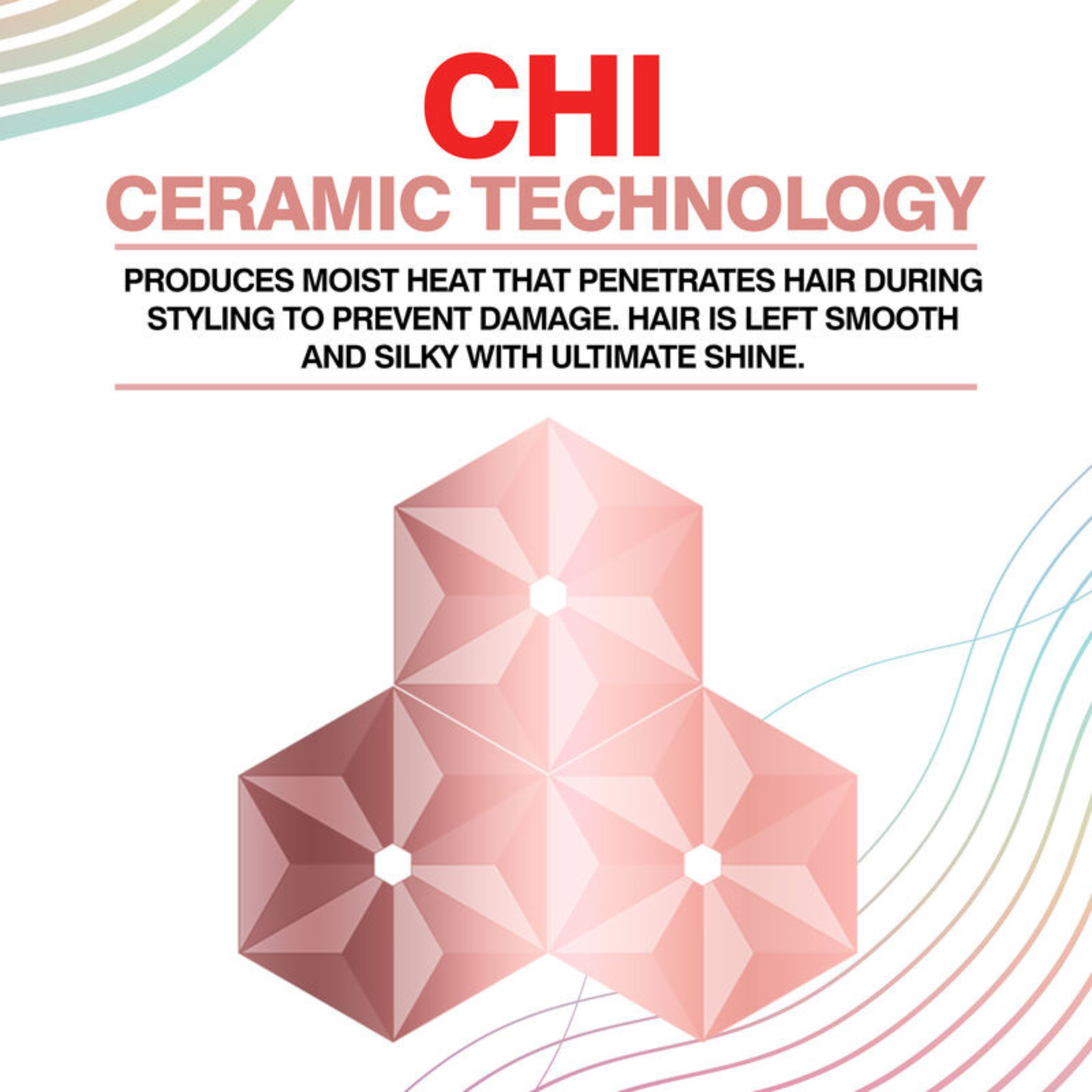 CHI. Vibes Colossal Waves Fer à Onduler - 2 1/2 po