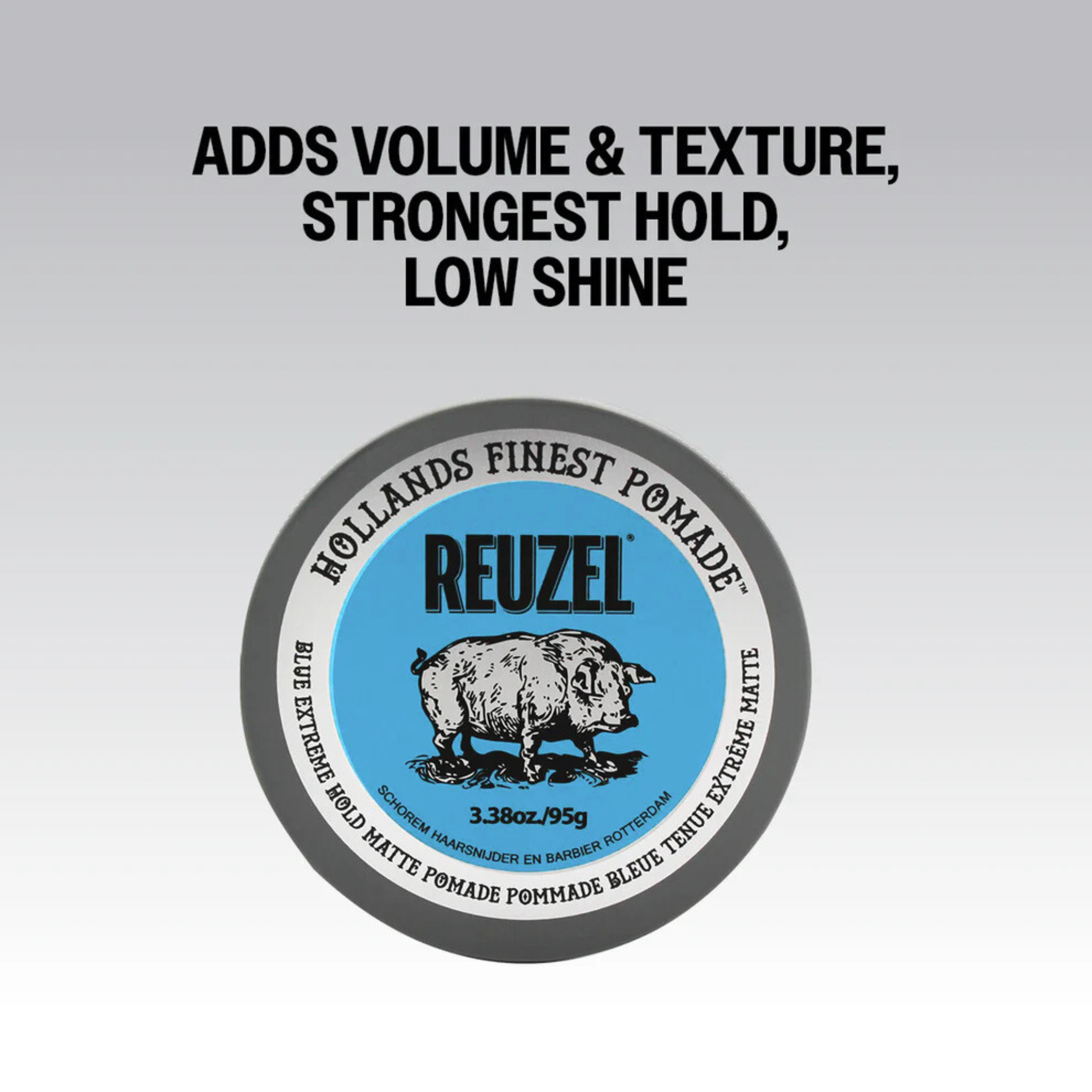 Reuzel. Pommade Bleue Tenue Extrême Matte - 3,38 oz
