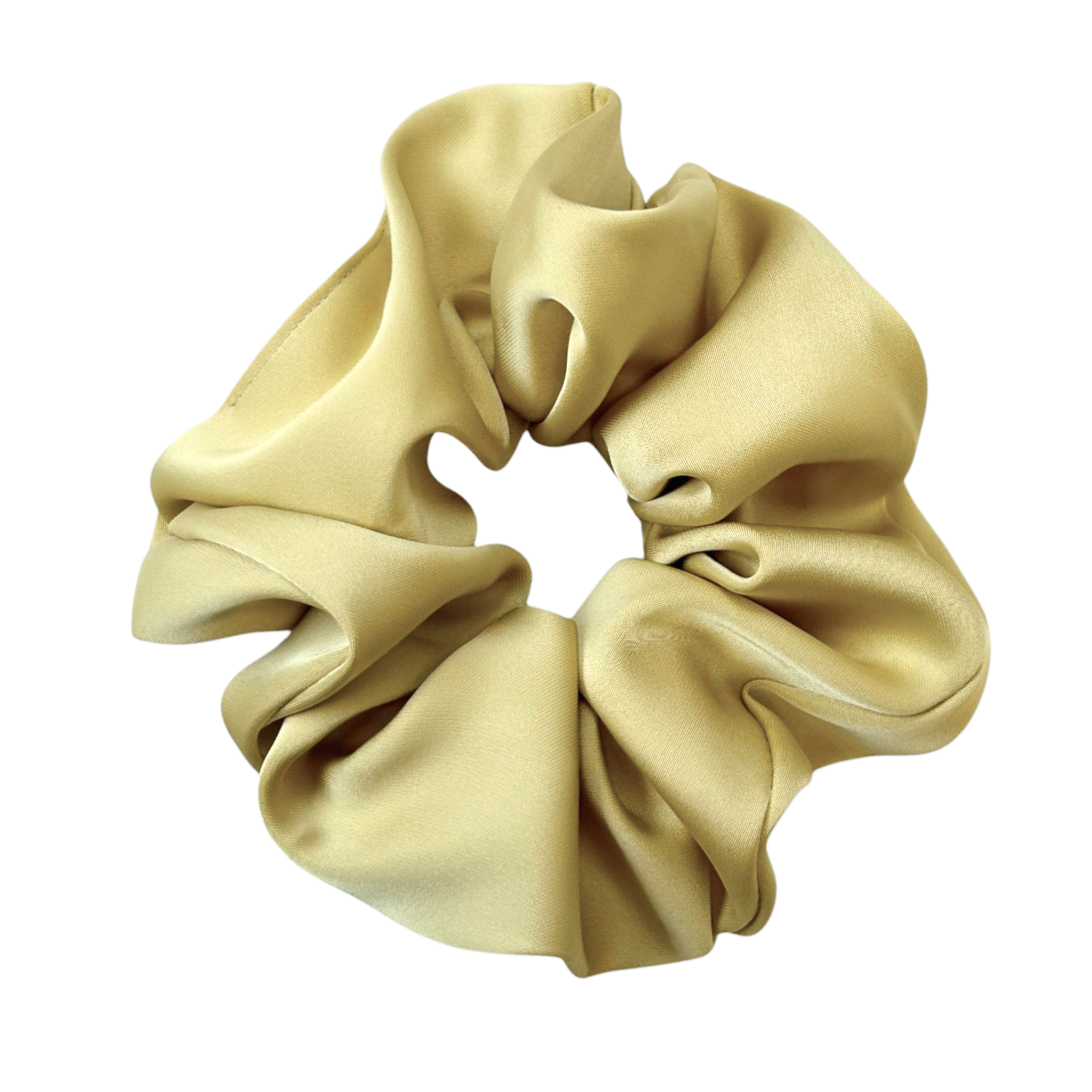 Concept C. Polyester Scrunchie - Yellow