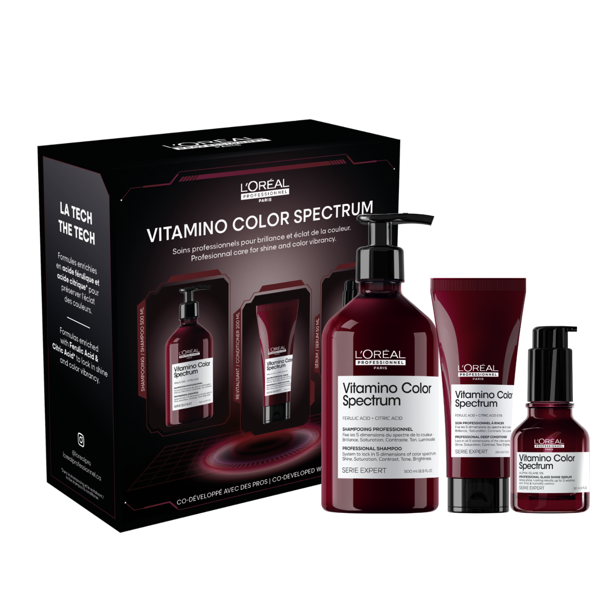 L'Oréal. Série Expert Coffret Des Fêtes Vitamino Color Spectrum  (Lancement 1er Septembre 2025)