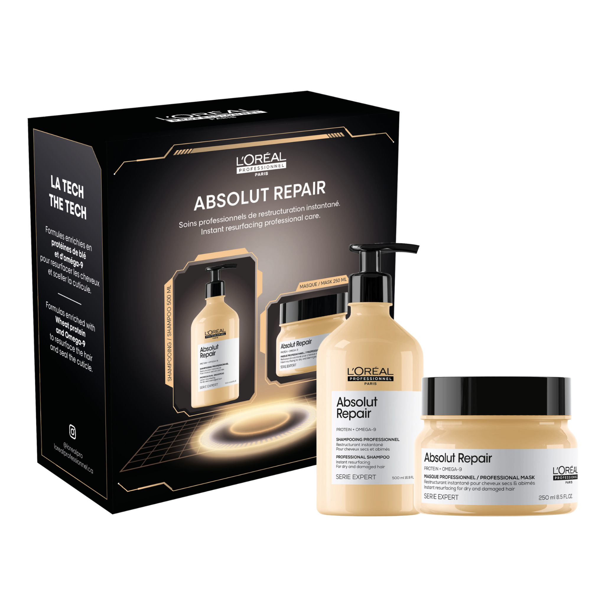 L'Oréal. Série Expert Coffret Des Fêtes Absolut Repair (Lancement 1er Septembre 2025)