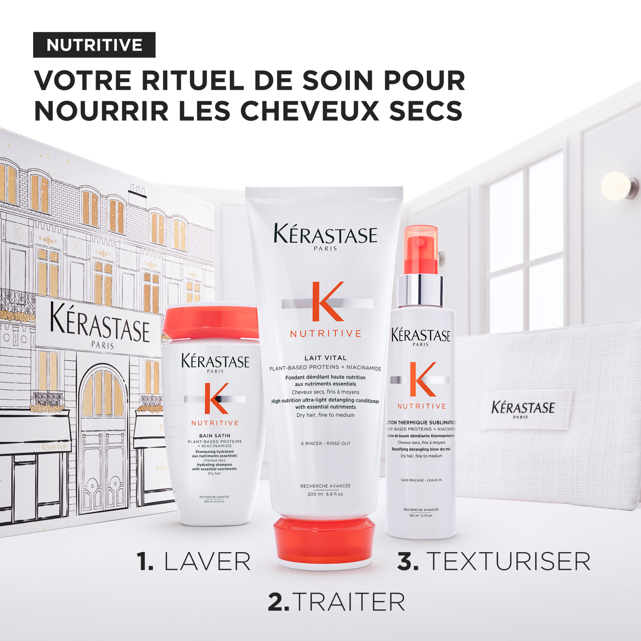 Kérastase. Holiday Gift Set - Nutritive (Launching September 15, 2025)