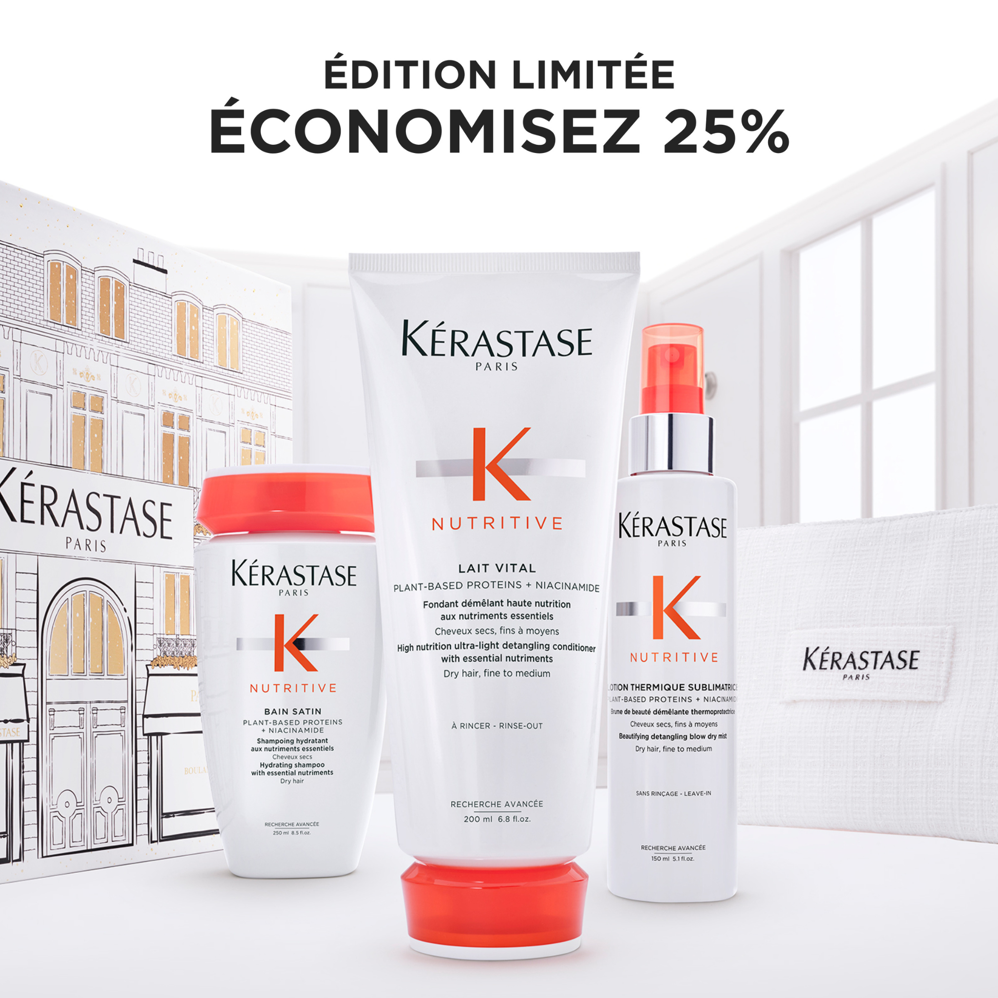 Kérastase. Holiday Gift Set - Nutritive (Launching September 15, 2025)