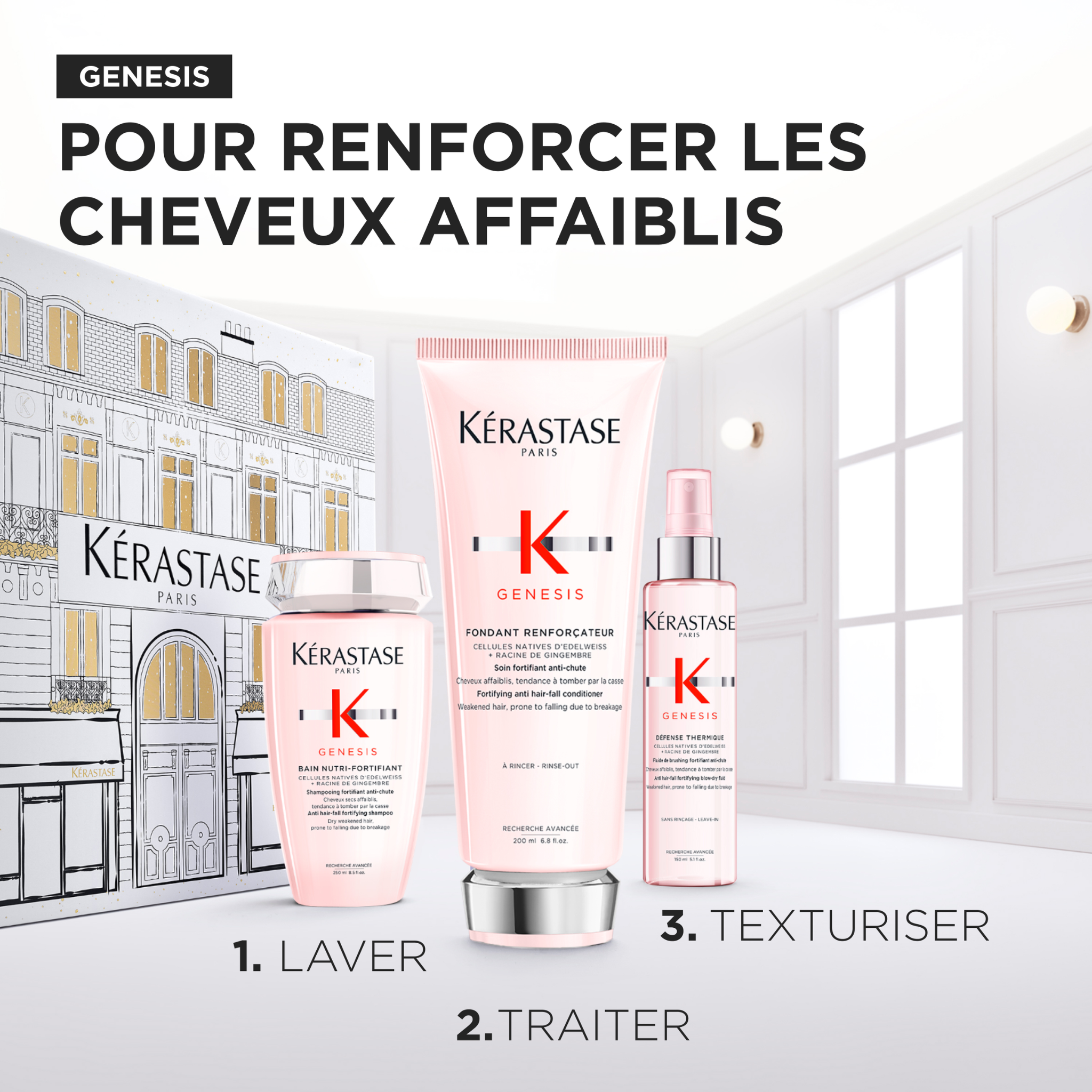 Kérastase. Holiday Gift Set - Genesis (Launching September 15, 2025)