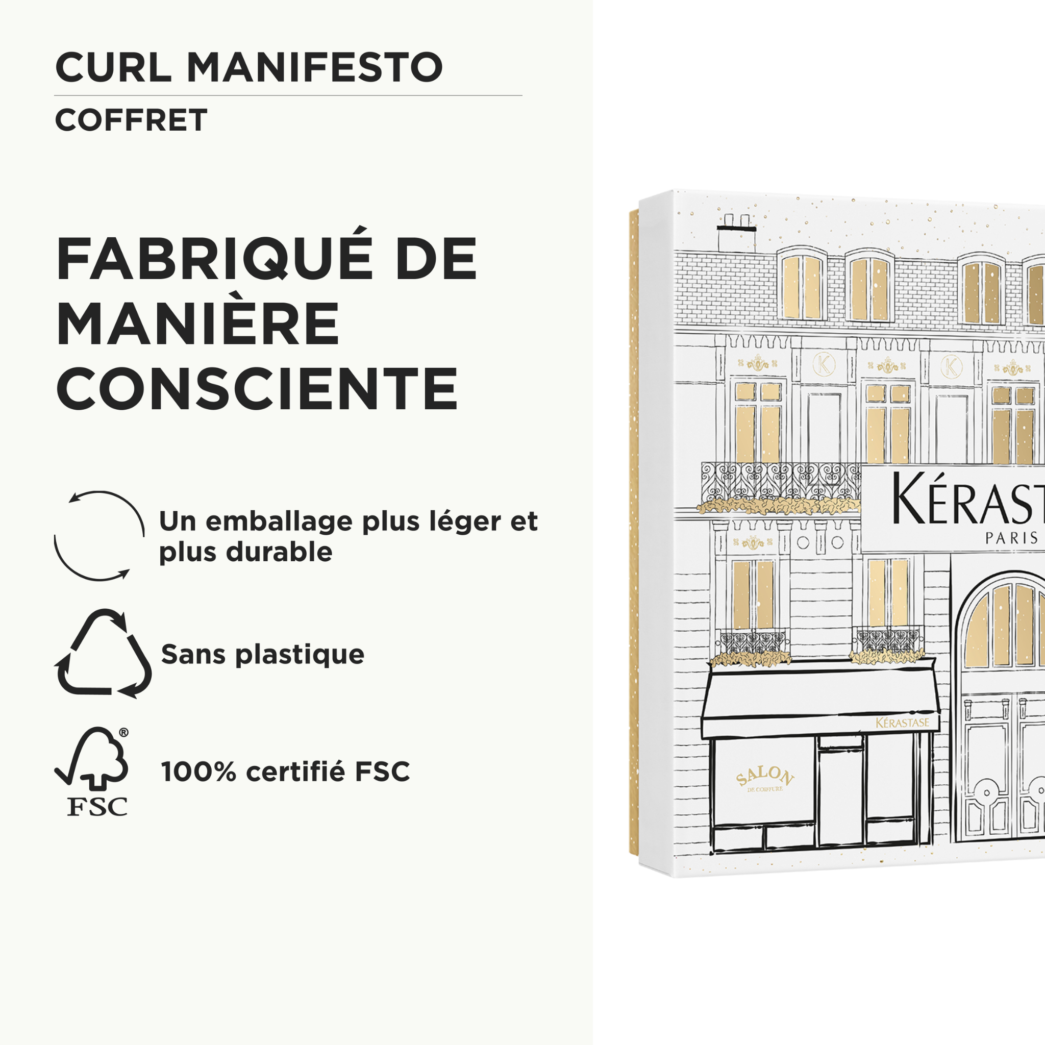 Kérastase. Holiday Gift Set - Curl Manifesto (Launching September 15, 2025)