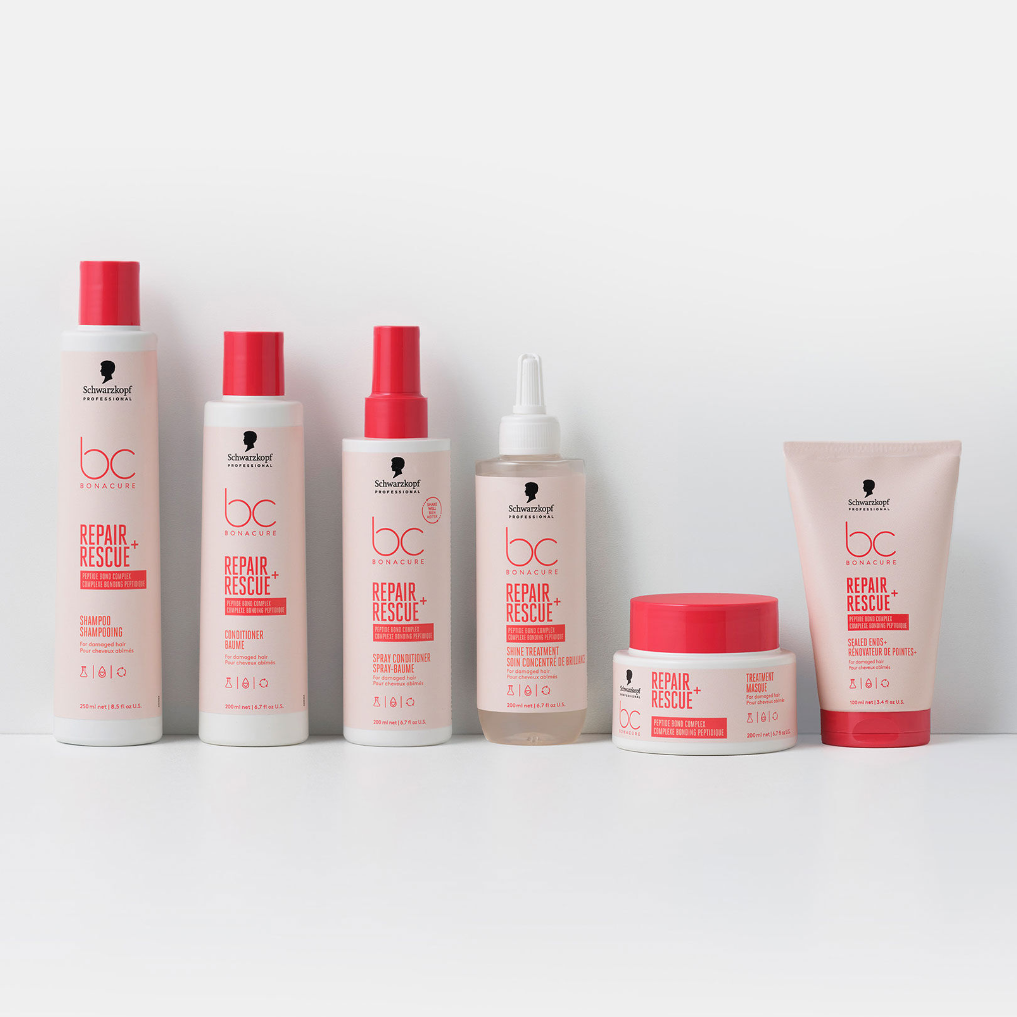 Schwarzkopf. Bonacure Repair Rescue Shampoo for Damaged Hair - 1000 ml