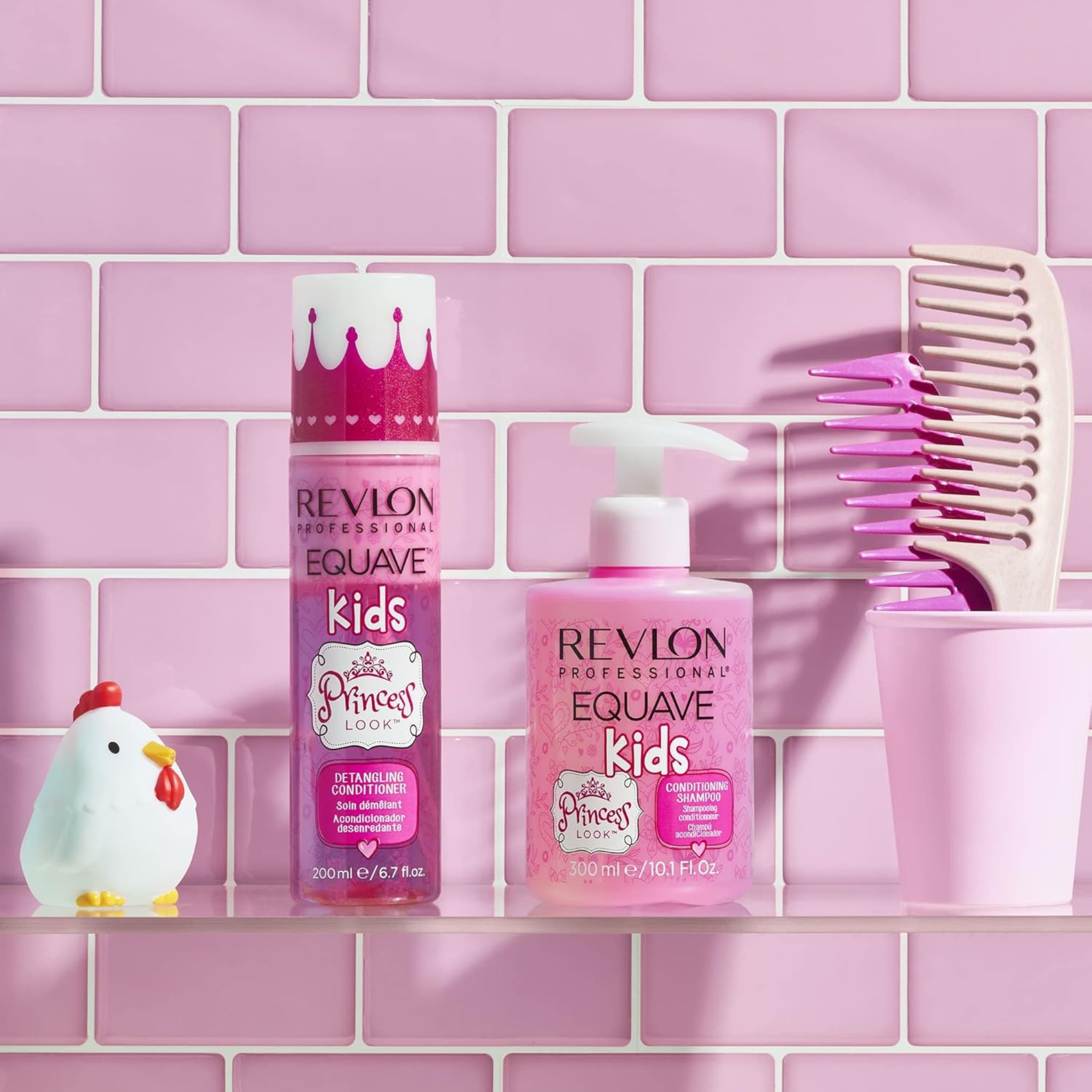 Revlon. Coffret Duo Equave Kids Princesse - Shampoing et Soin Démêlant