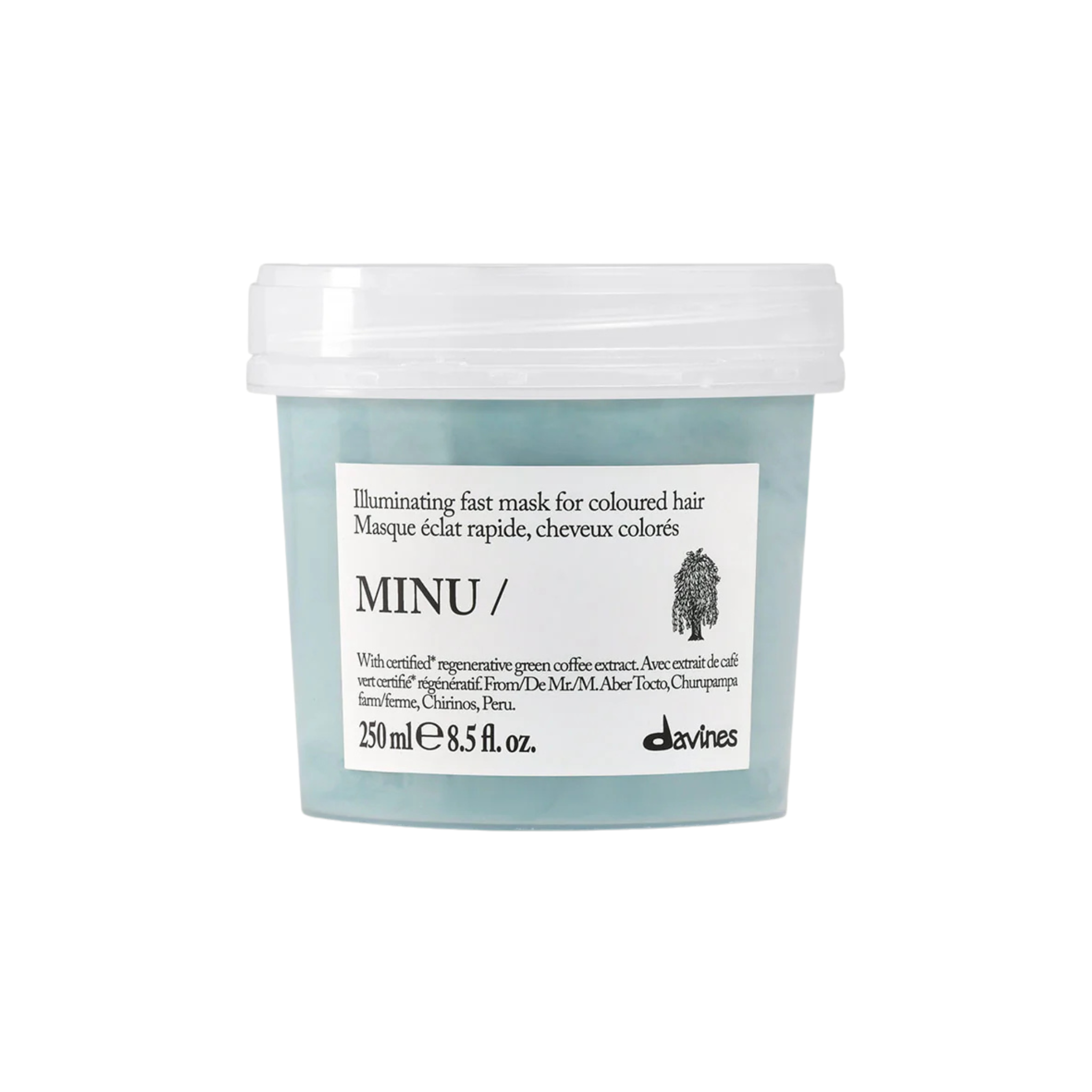 Davines. Masque Éclat Rapide Cheveux Colorés MINU - 250 ml