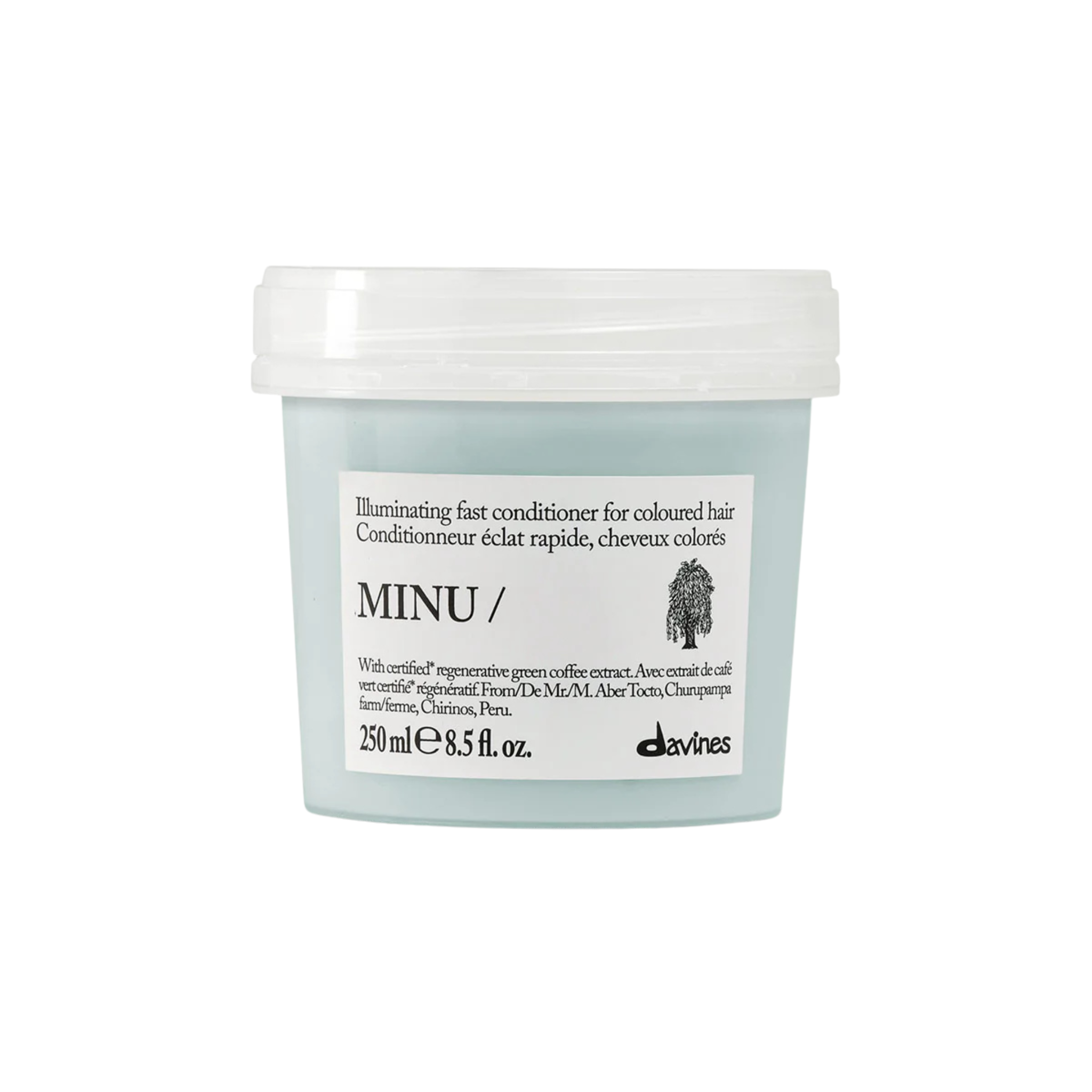 Davines. Revitalisant Éclat Rapide Cheveux Colorés MINU - 250 ml