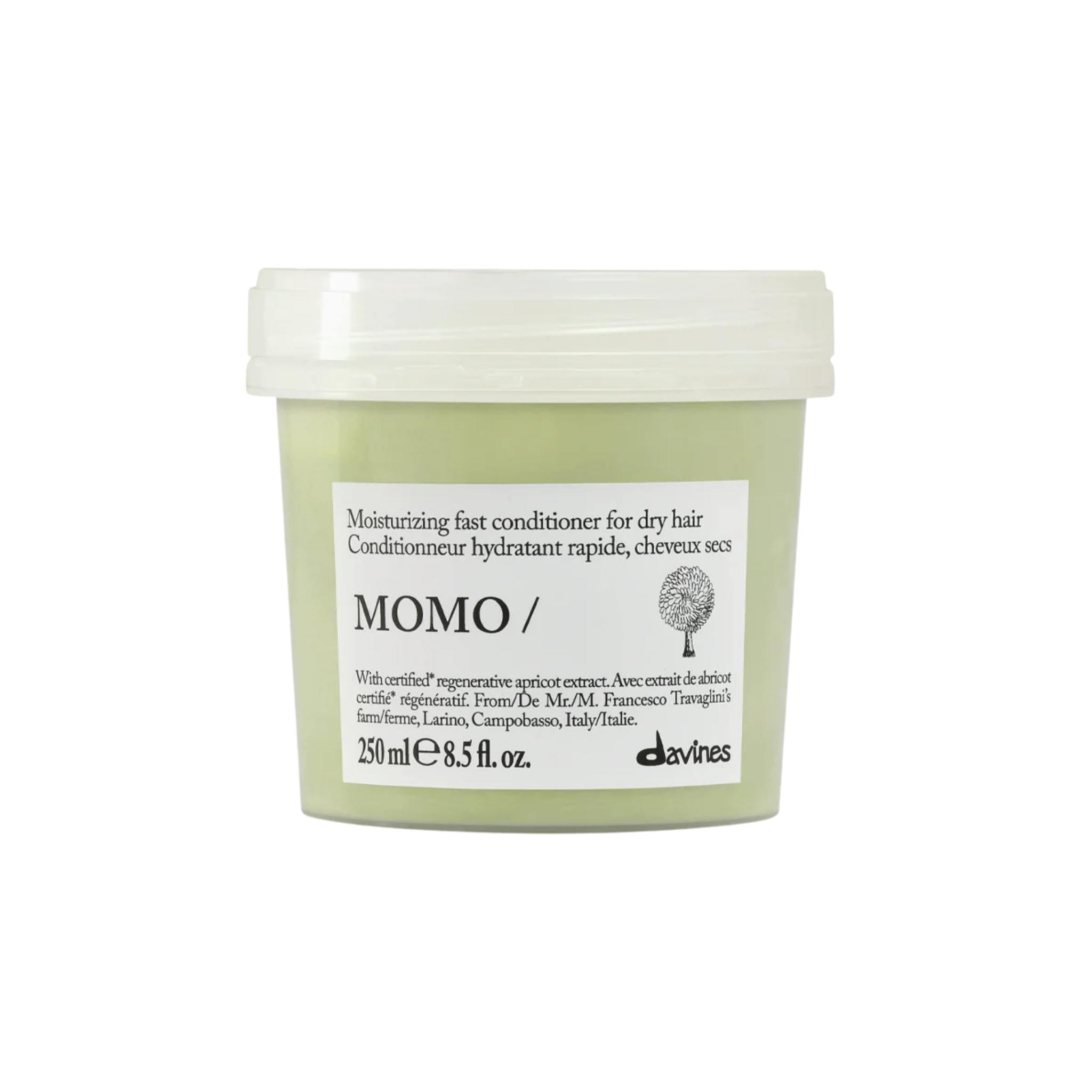 Davines. Revitalisant Hydratant Rapide Cheveux Secs MOMO - 250 ml