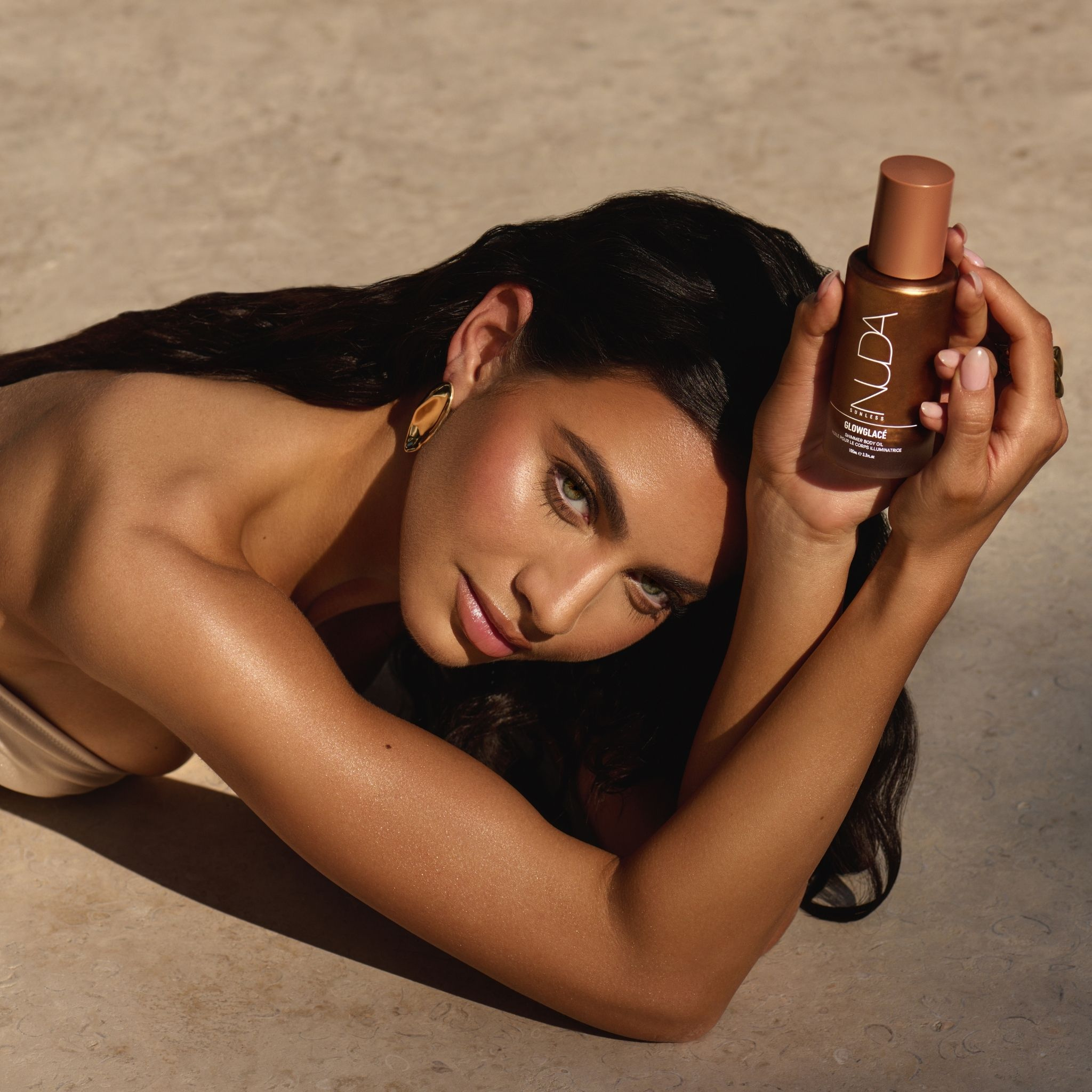 Nuda. Shimmer Body Oil Glowglacé - 100 ml